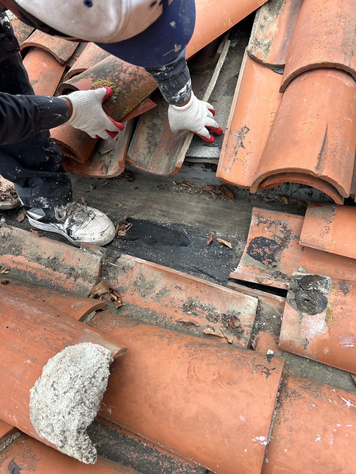 Tile Reset & Silicone Coating using American Standard Coatings Silicone-S by Hull Brothers Roofing