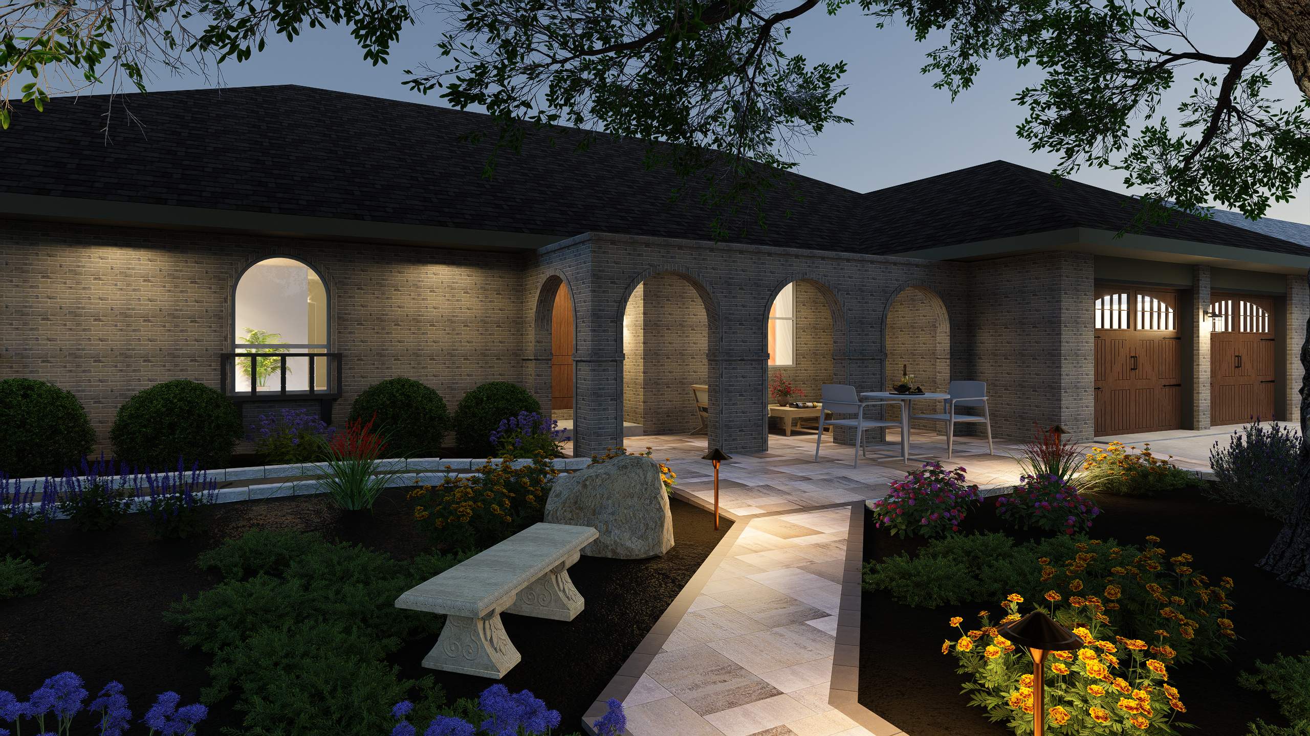 3D Design Render, San Antonio TX by Hole In One Lawns, LLC