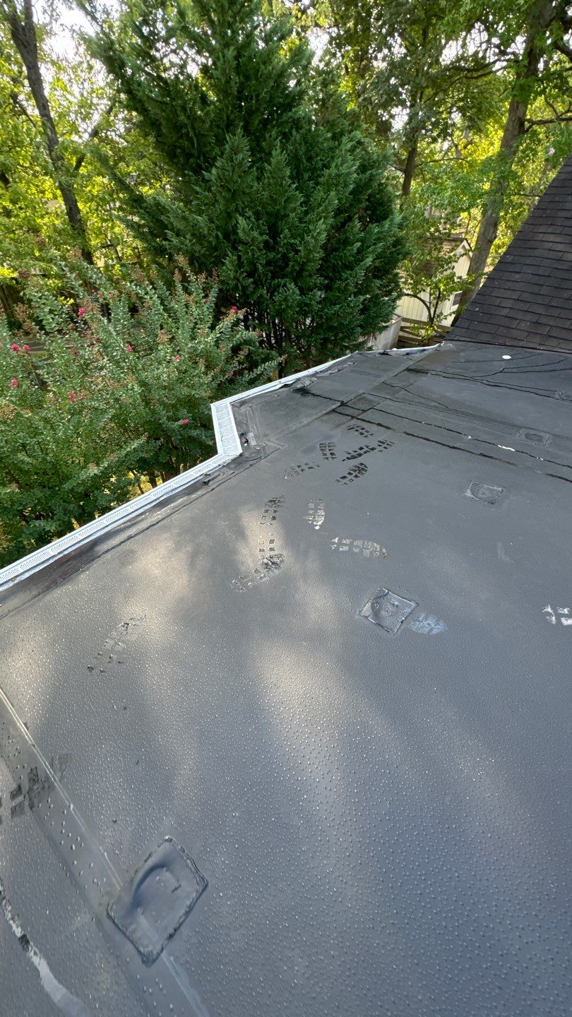 Alexandria: Residential Flat Roof Replacement with MuleHide TPO by RM Banning, Inc.