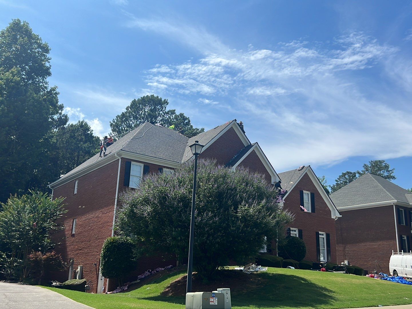 Residential Roofing Installation using Owens Corning Duration Total Protection Roofing System by NBS Roofing, Inc.