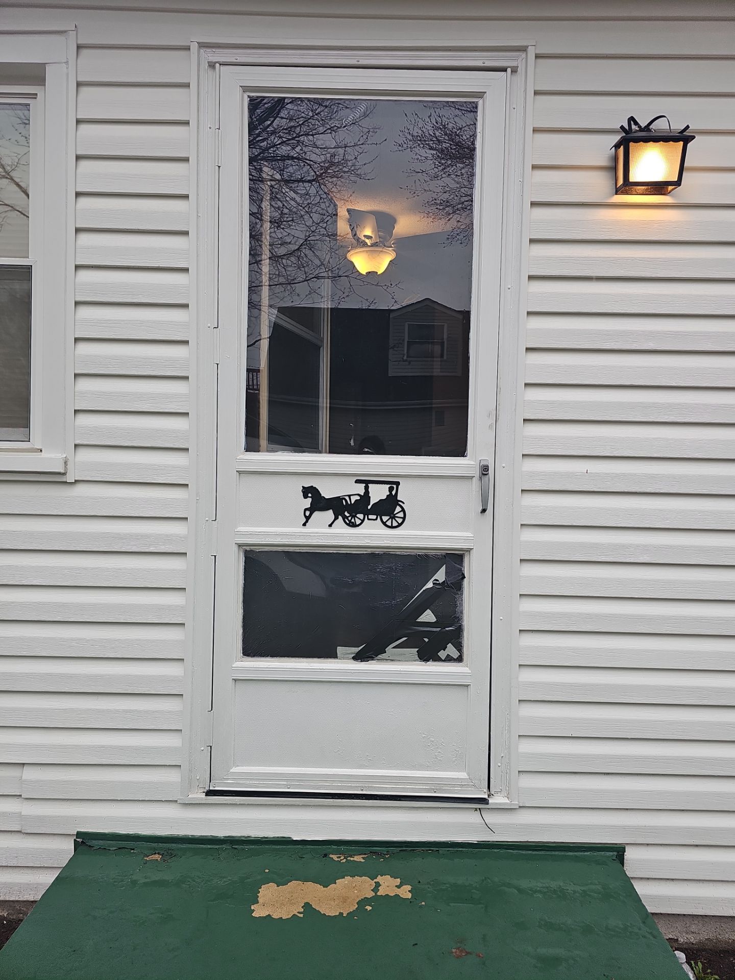 Paint and door replacement by Window Depot of Annapolis