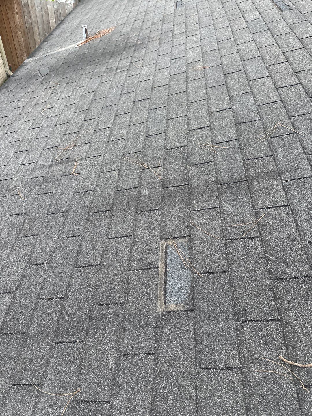 Hail Damage using Owen's Corning Duration (Lifetime) Shingles by Roof Repair Company
