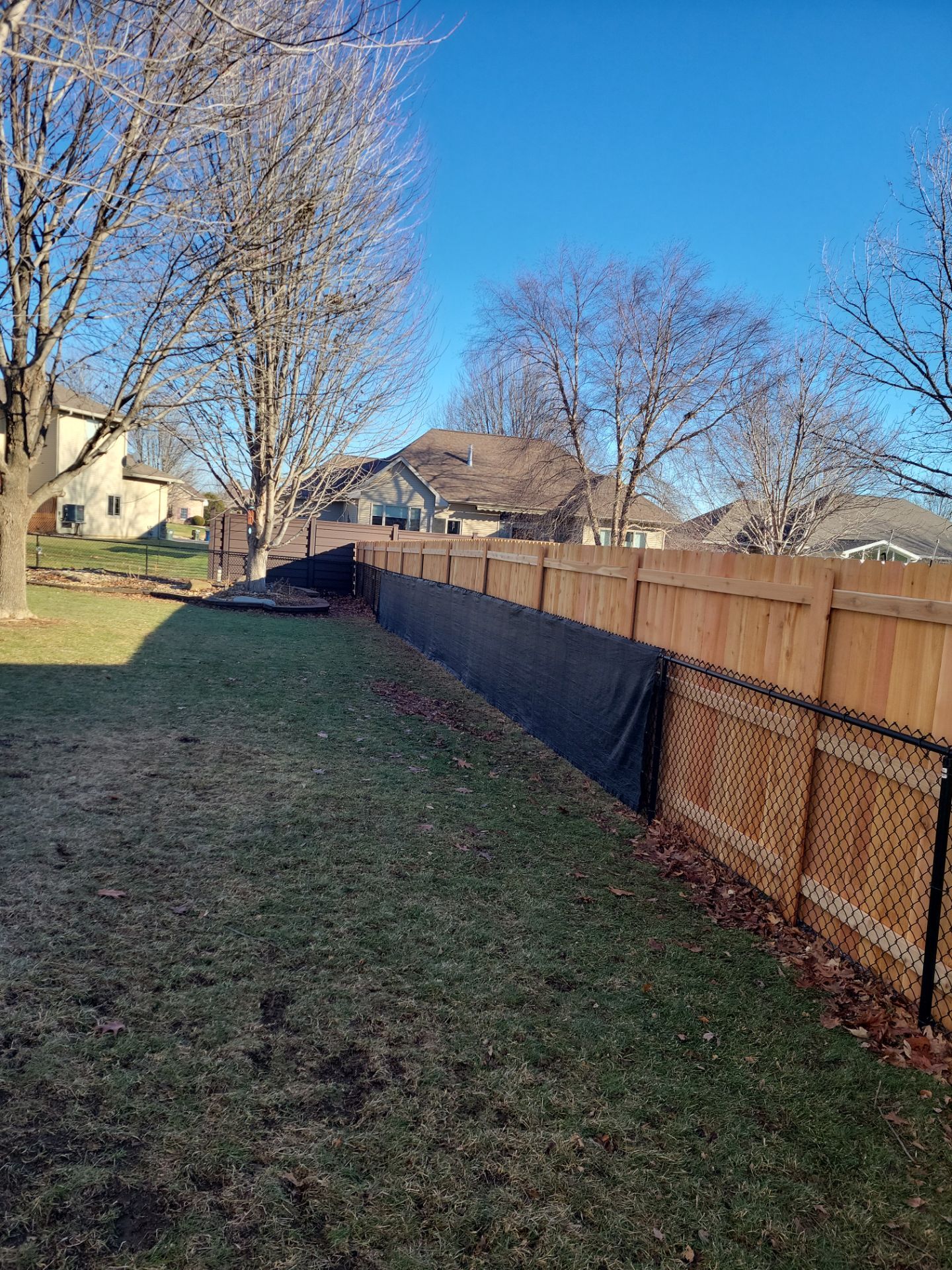 Project in Cedar Falls by Perfect Picket Fence and Stain