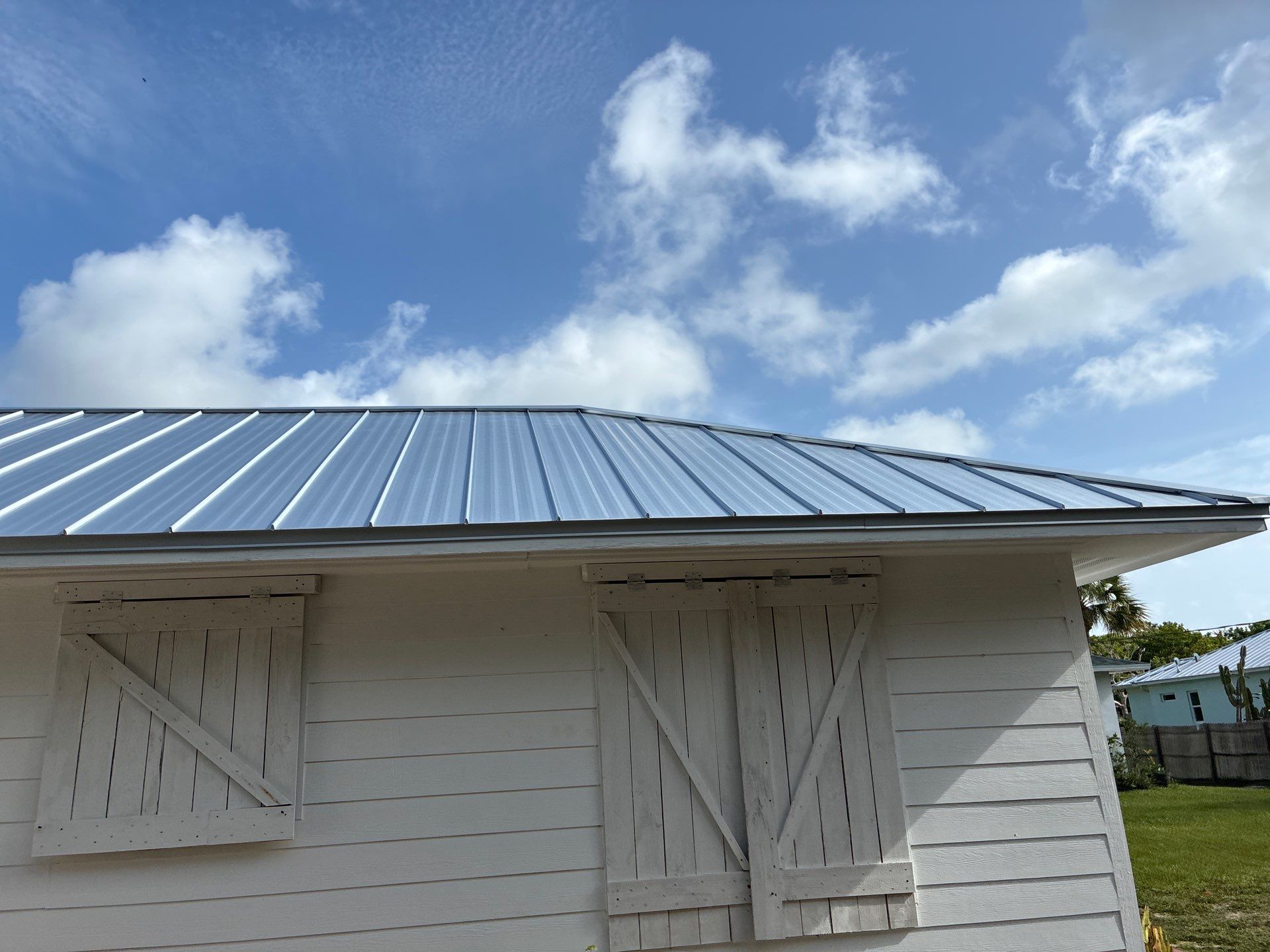 24ga 1" Nail-Strip Mill Finish by Total Roofing System The Metal Roof Experts