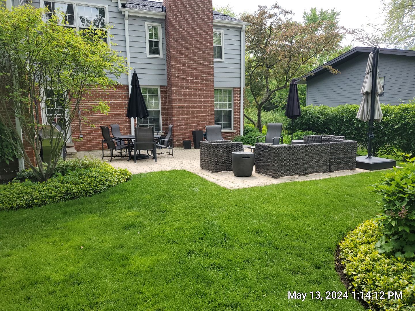 Brick paver clean, sand and seal.  using Surebond SB-1300 by Northern Power Washing LLC.