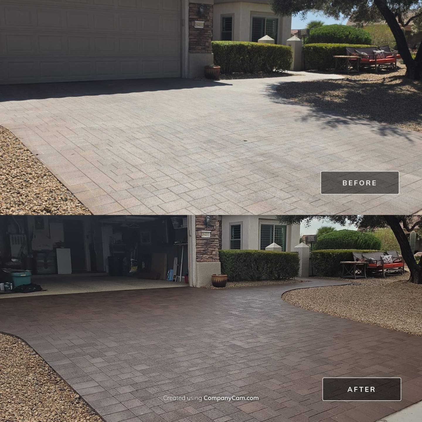 Driveway Paver Sealing in Sun City Grand | Surprise, AZ by Patriot Power Washing & Sanitation