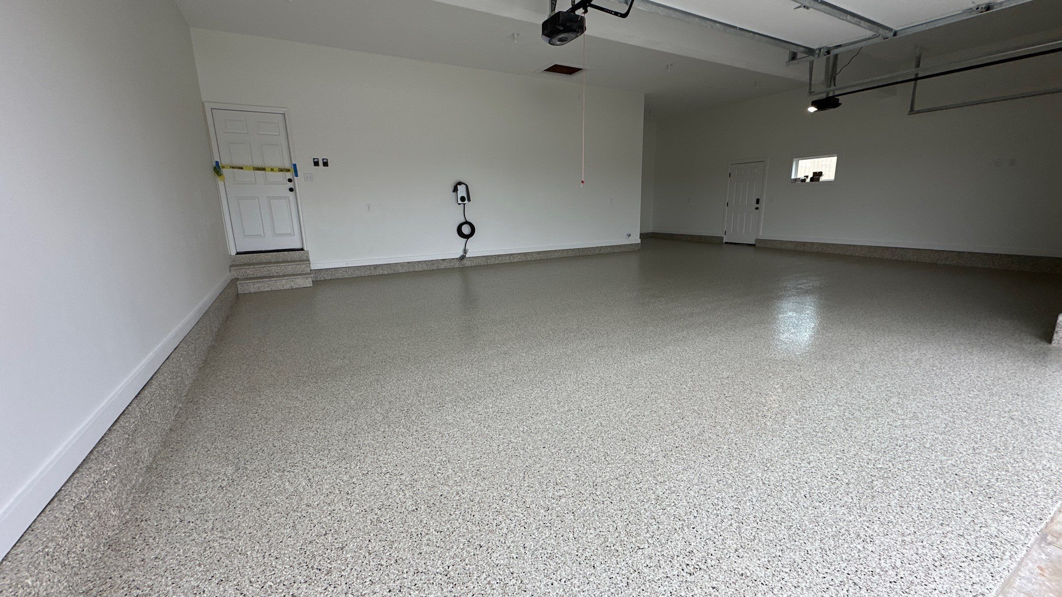 Look at Glenn's New Floor  by Banner Garage