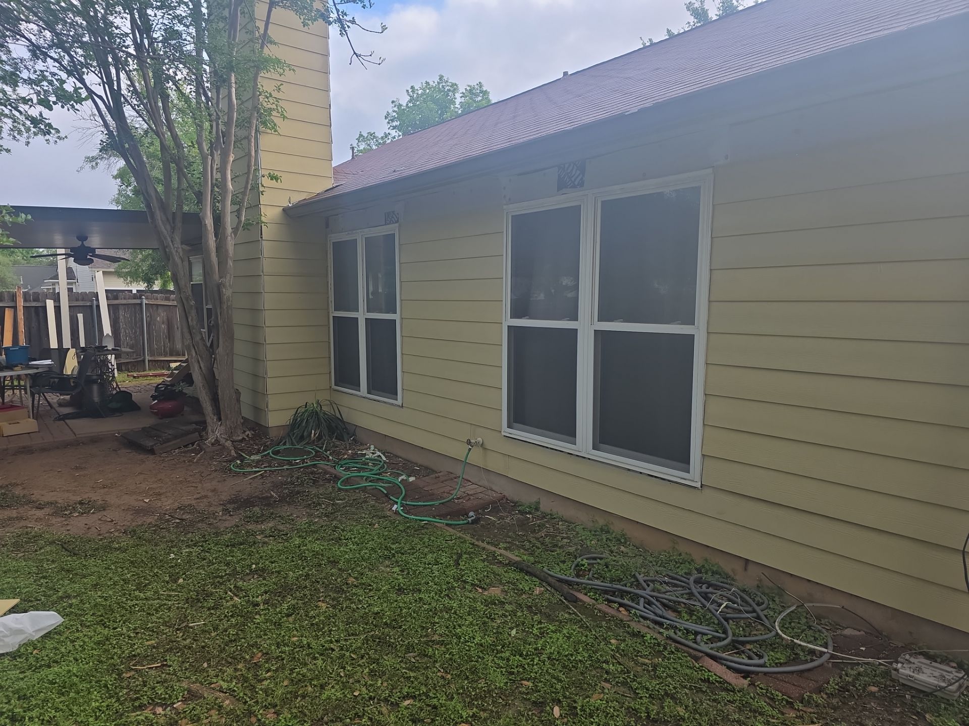 Siding project in Cedar Park, TX by REPS Austin Area Roofer