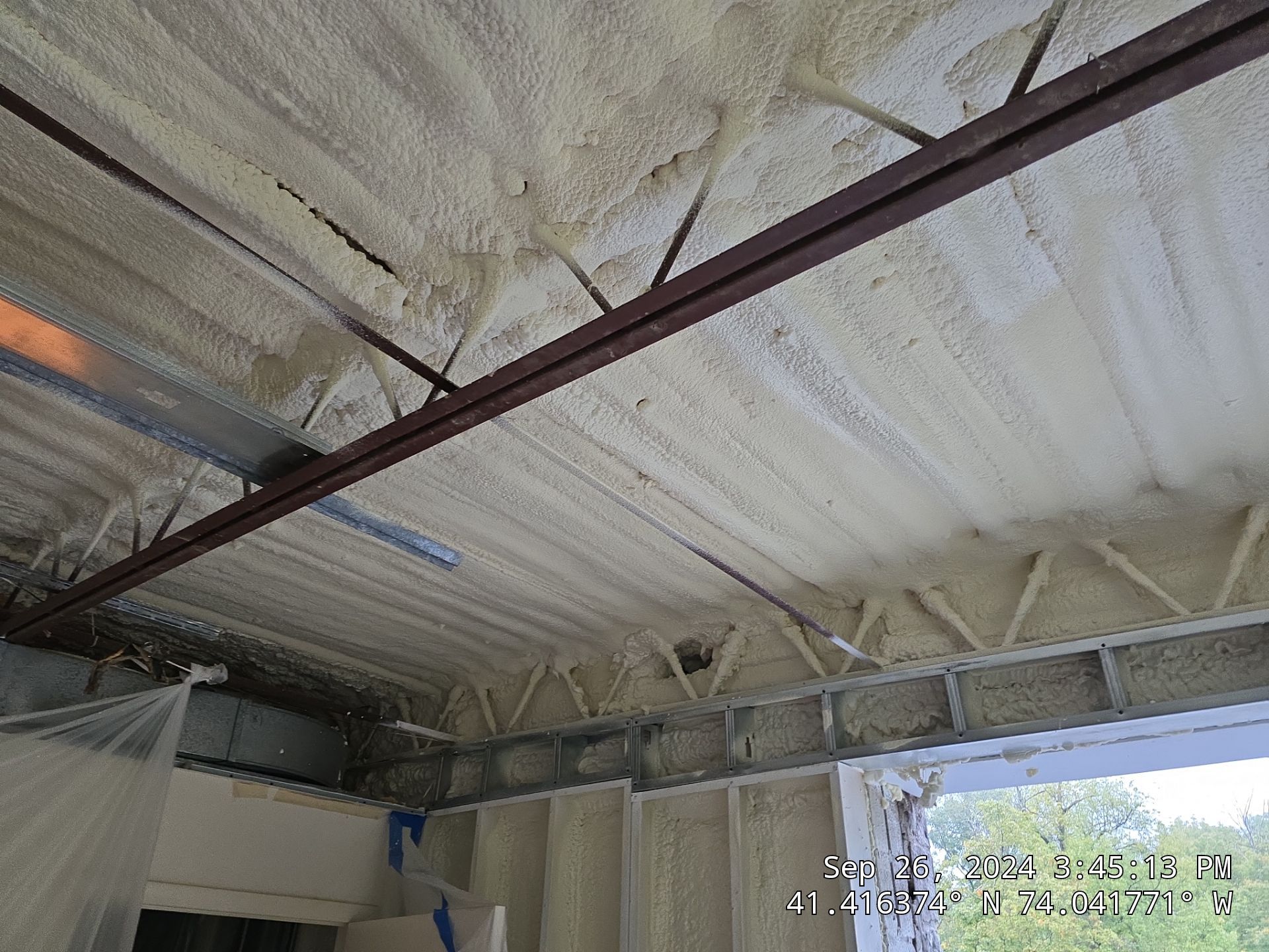 Spray Foam Insulation using Closed Cell Spray Foam by NYS Foam & Energy