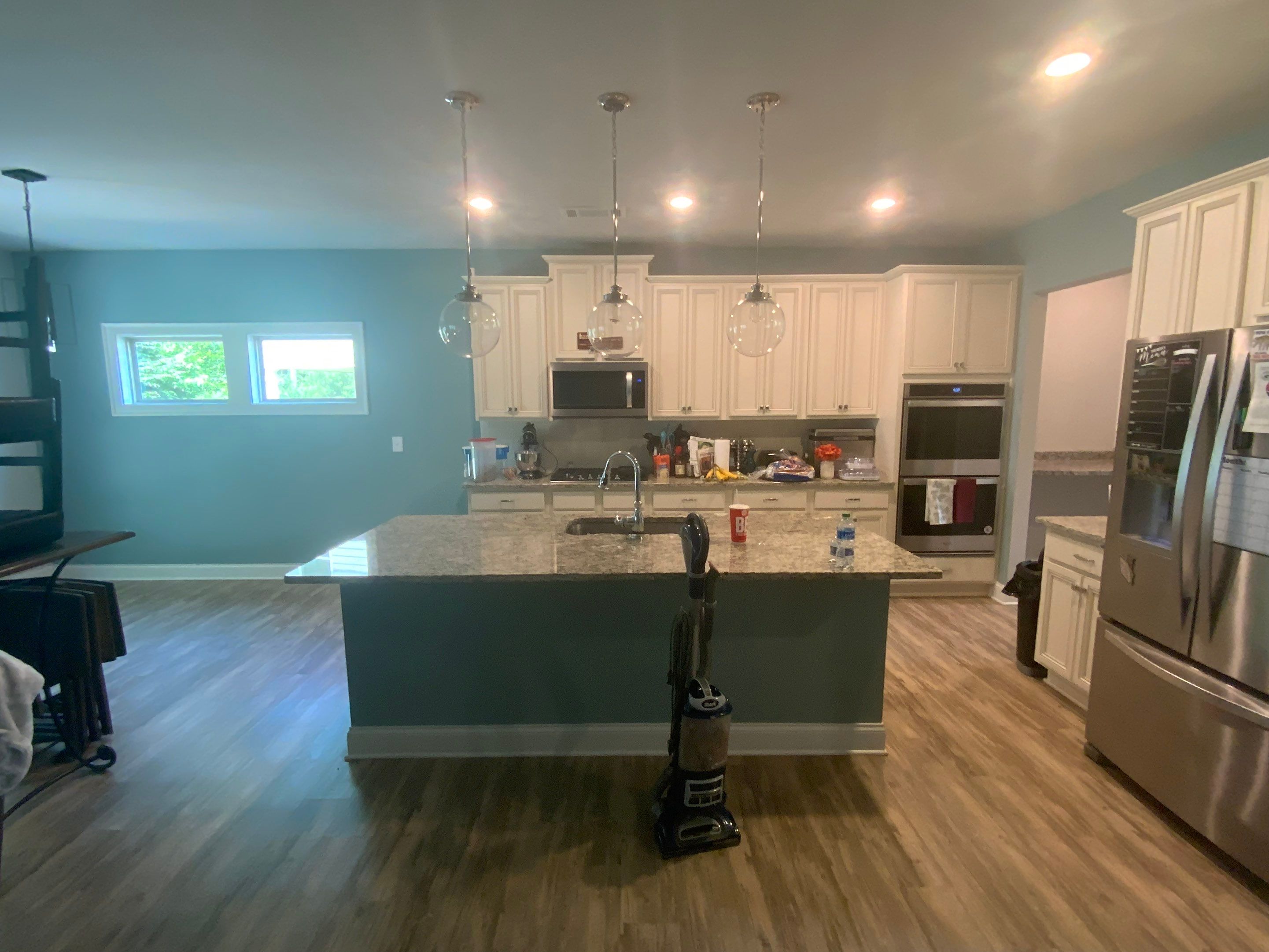 Interior House Painting and Accent Wall Installation in Canton by Swift Home Renovations