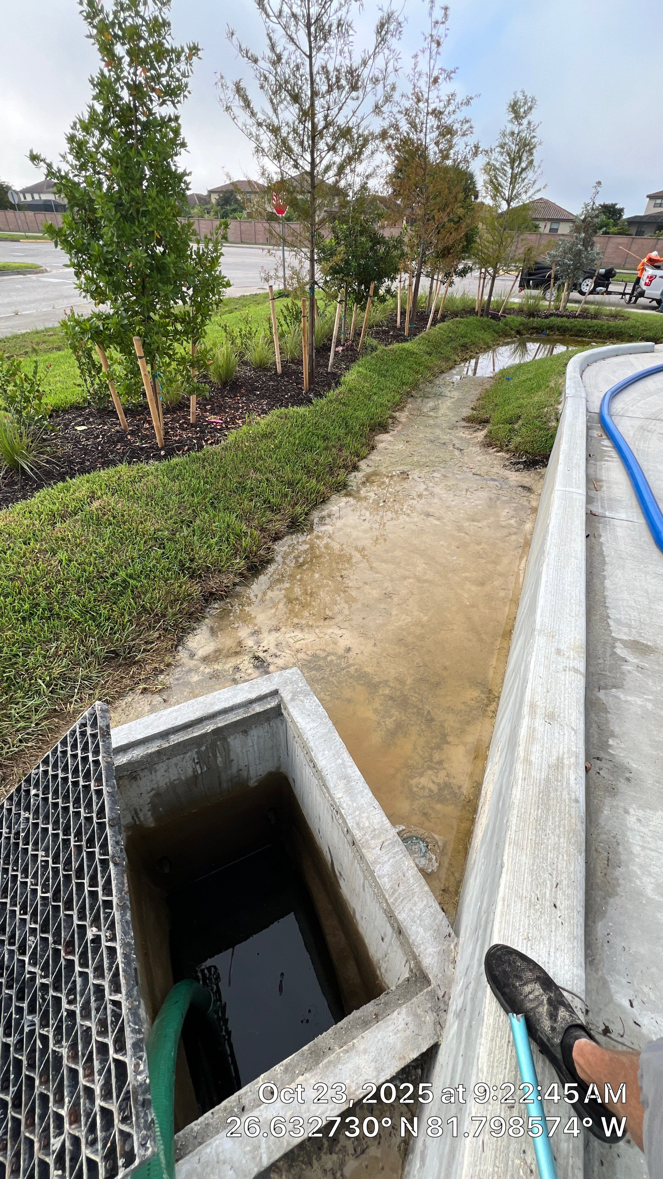 Coffee Rush Fort Myers with PRS by Don Mar, Inc. Storm Water Solutions