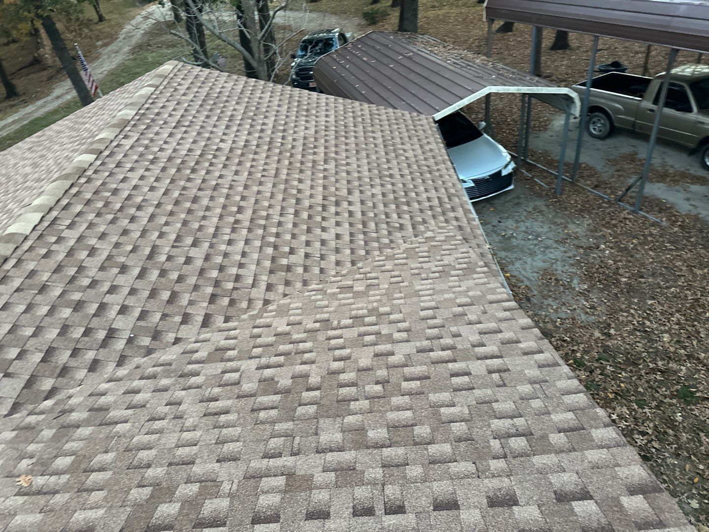 Porch Repairs and a Roof Replacement by BANA Roofing and Solar Supply