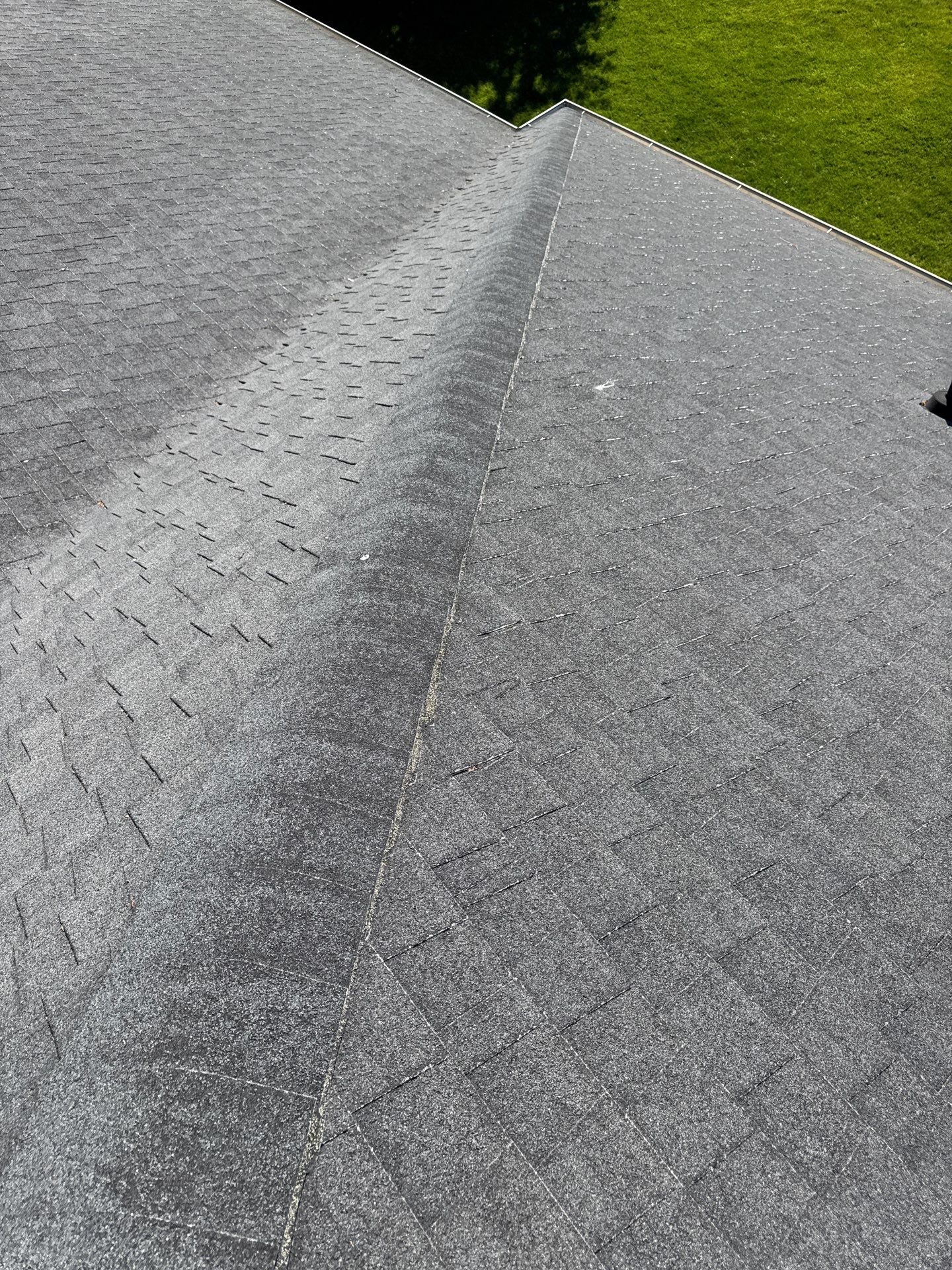 Complete Residential Roof Replacement Featuring Gray Architectural Shingles in Meridian by Olive Roofing