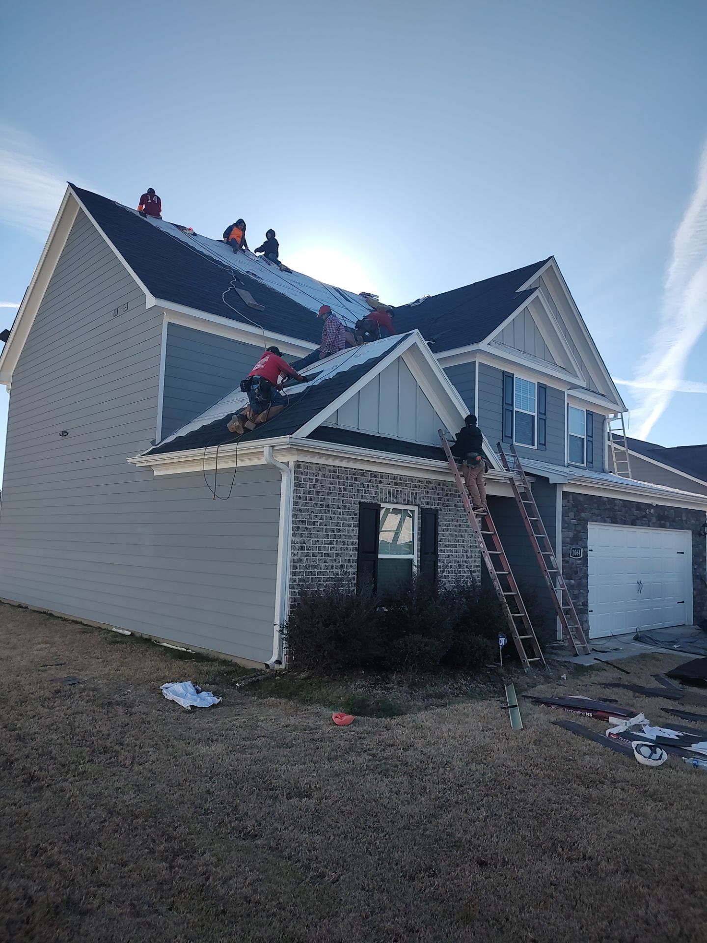 Residential Roof Replacement using GAF NATURAL SHADOW - CHARCOAL by Elite Roofing LLC