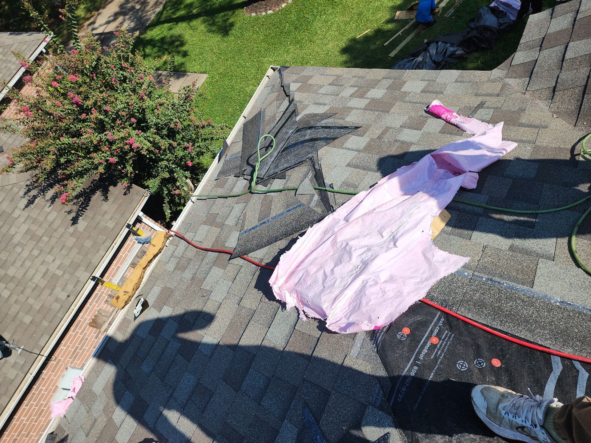Residential Roofing Repair using Owen's Corning Duration (Lifetime) Shingles by Roof Repair Company