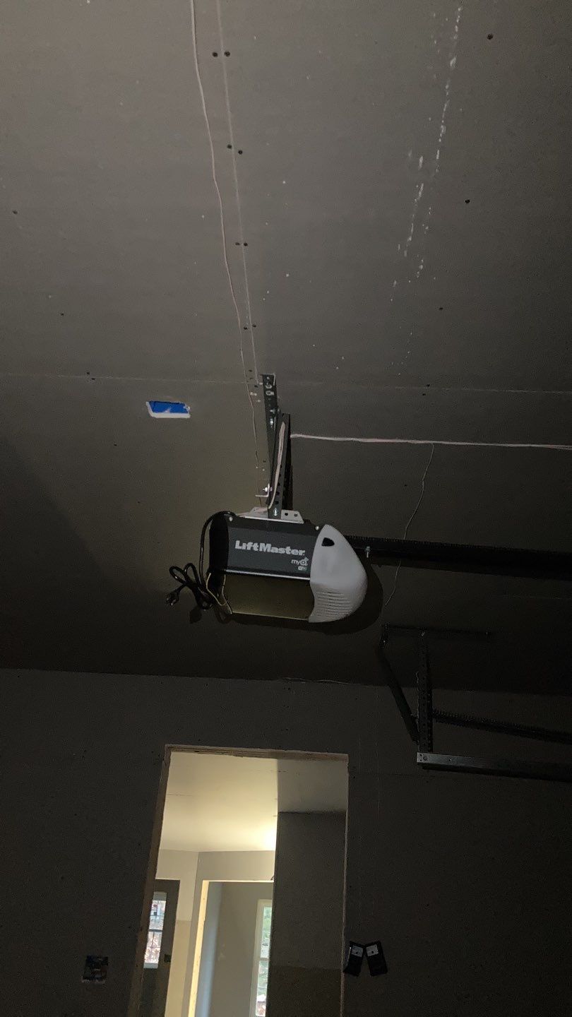 Completed wiring/Wall Consoles/Remotes by Shamrock Overhead Door, Inc.