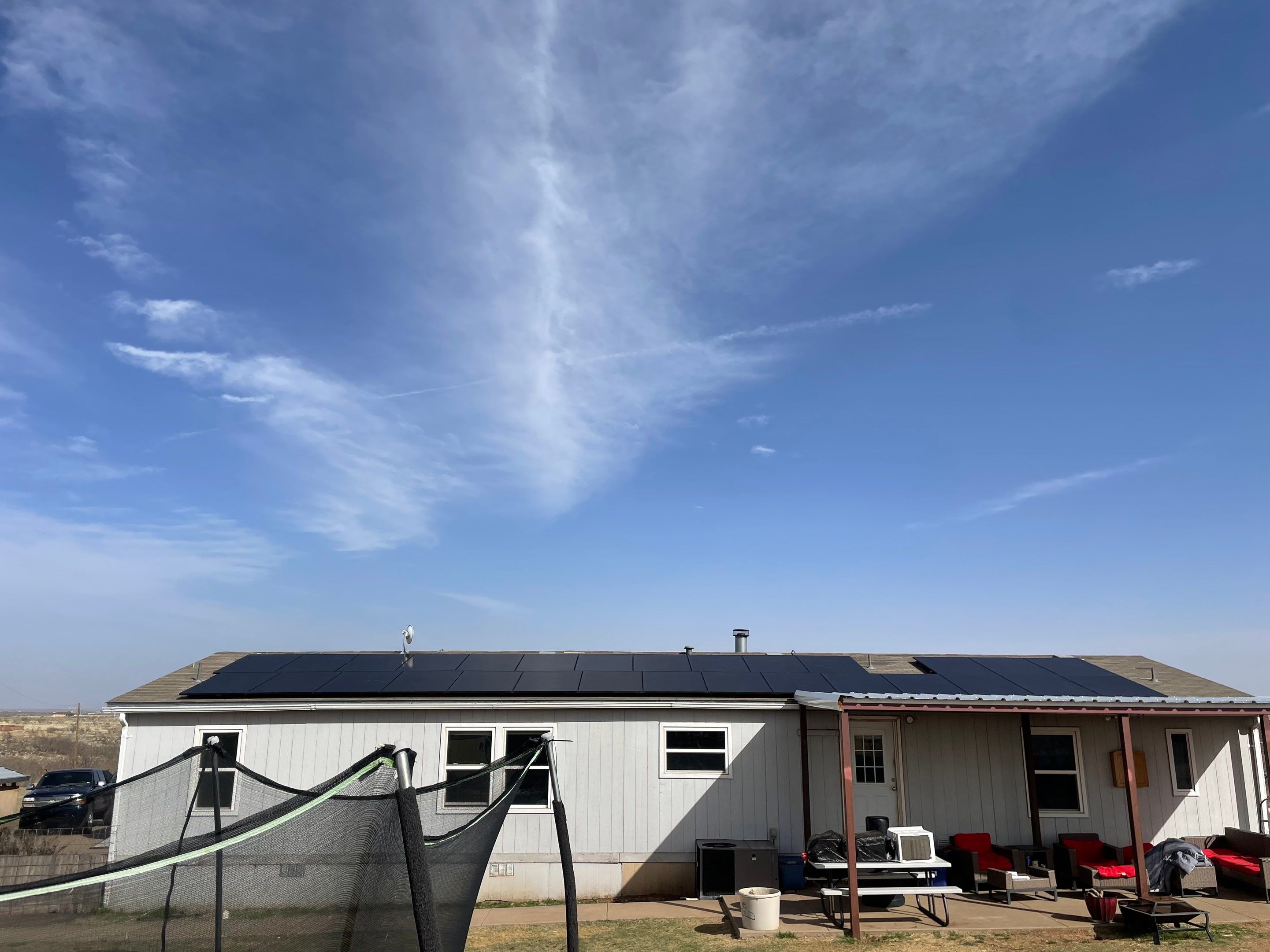 Project in Amarillo by Trojan Solar