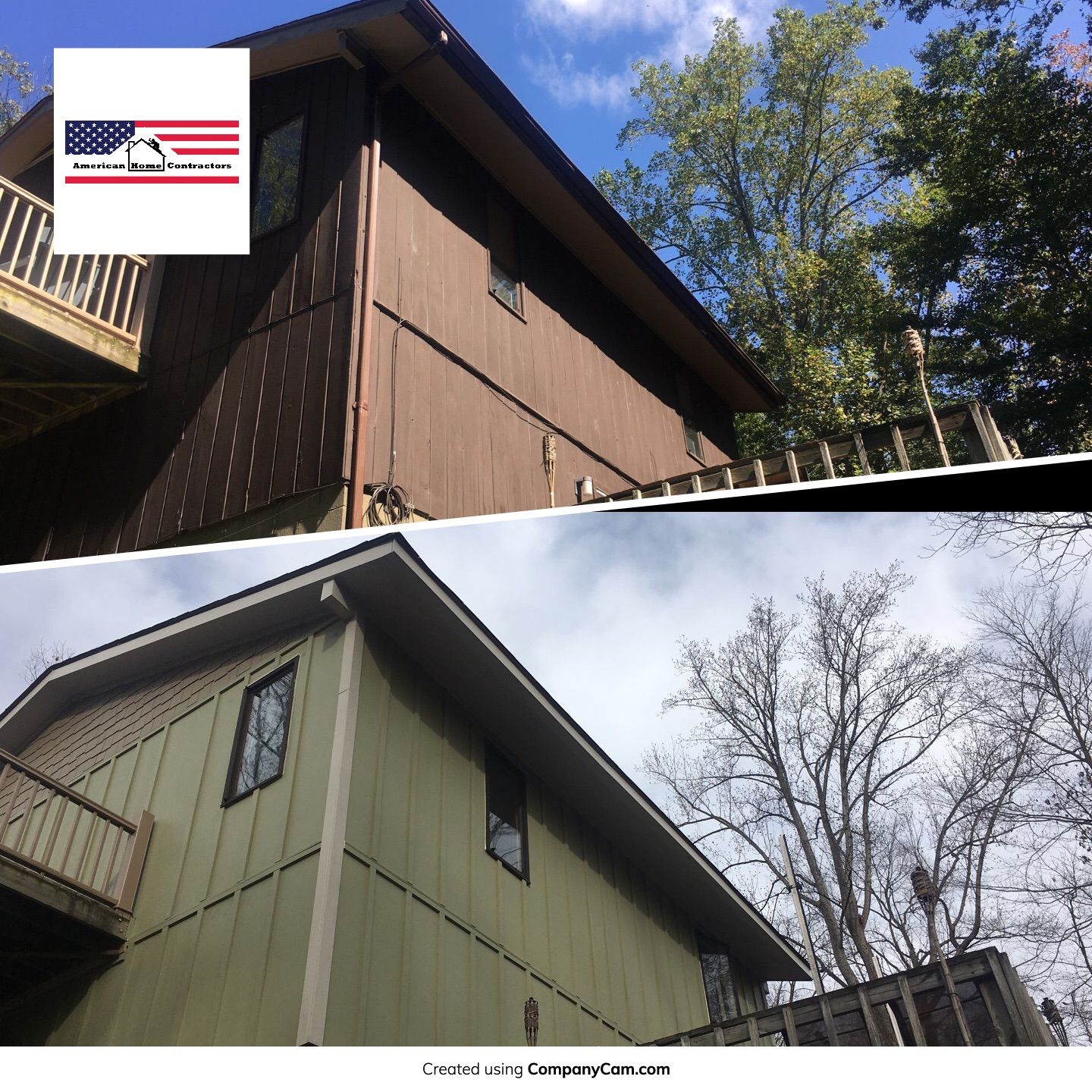 Siding Replacement by American Home Contractors