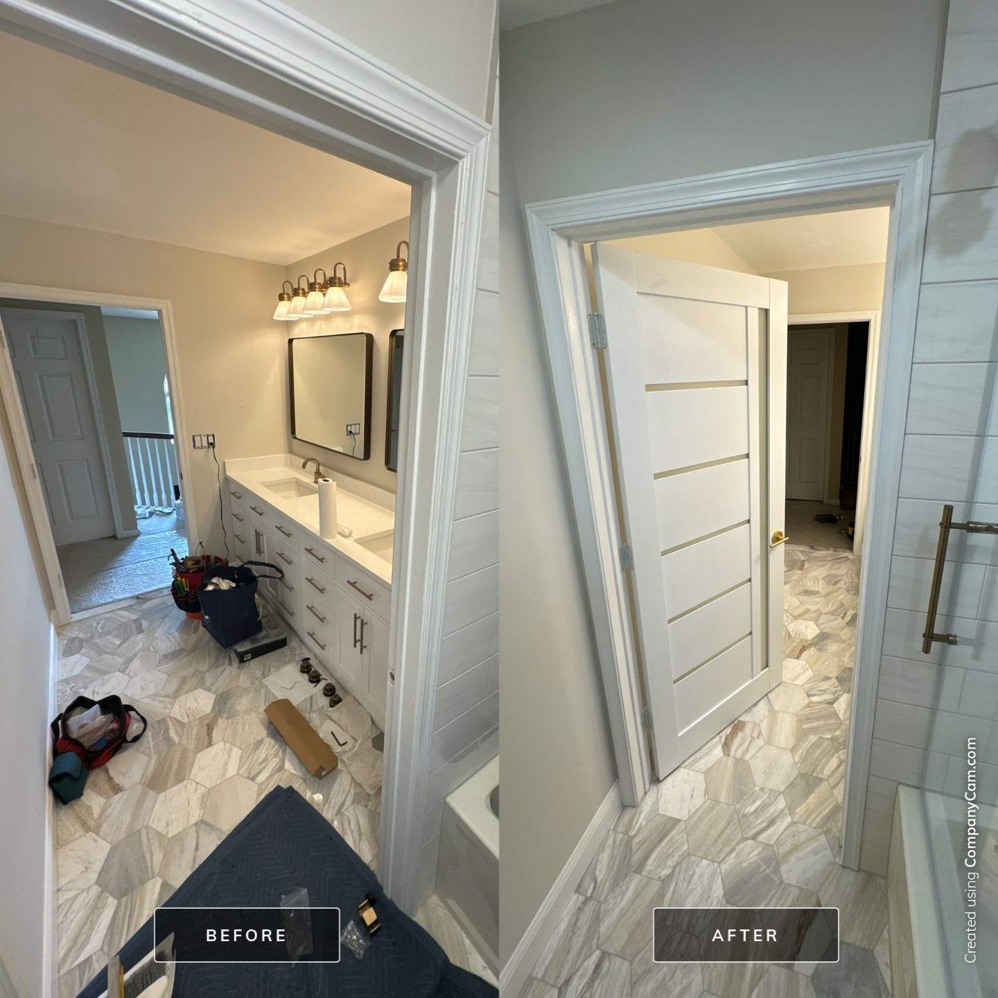 Door Installation using Interior Slab Door by A1 NERDY HOMES LLC