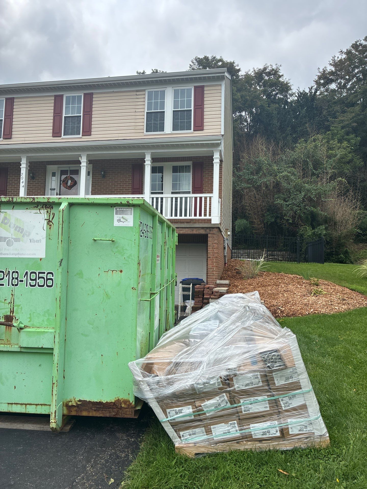 Full House Siding Renovation with Tyvek Wrap in South Park by Ideal Siding Pittsburgh