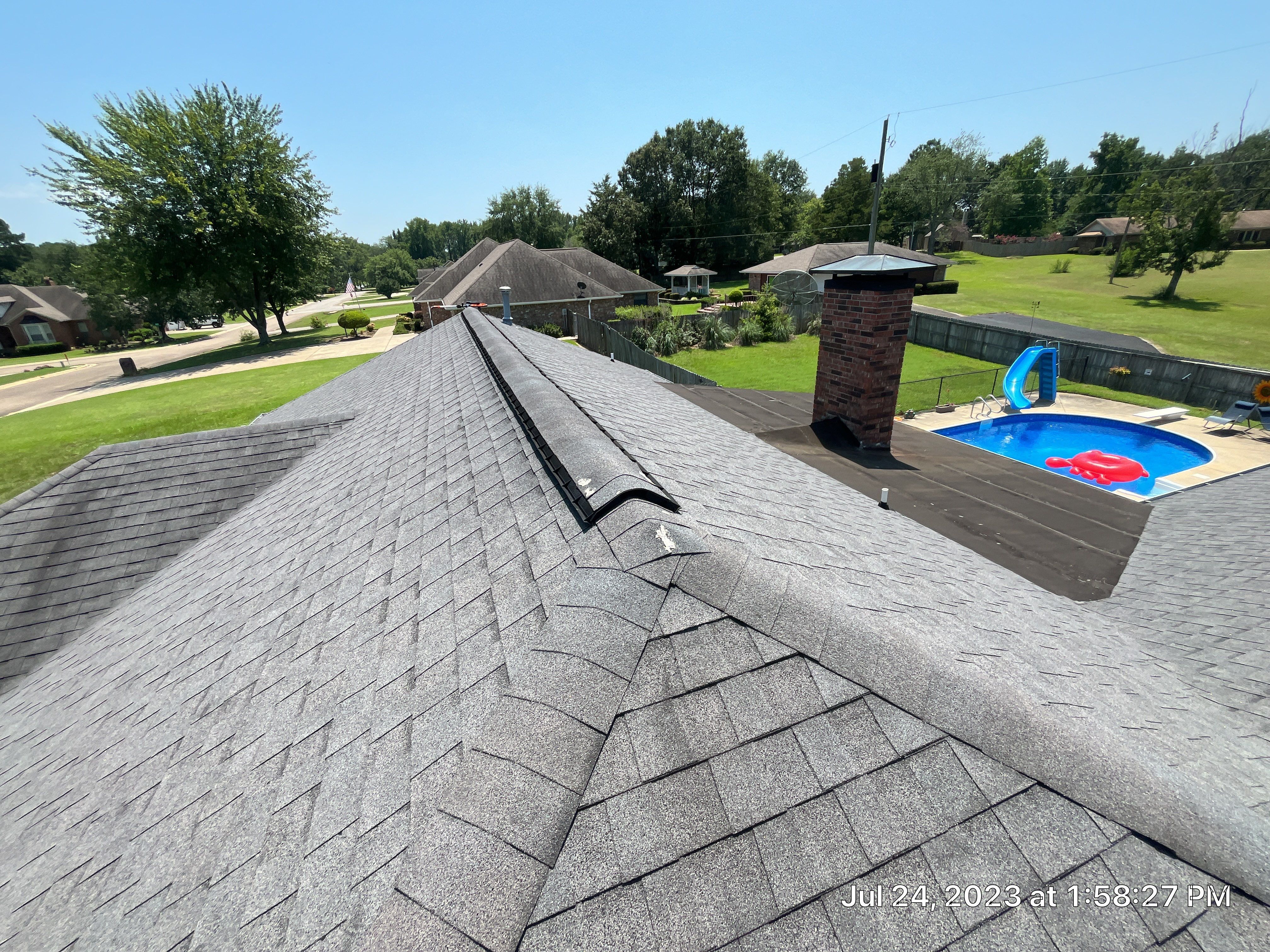 Residential Roofing Repair using Malarkey Vista: Midnight Black by Hostetler Roofing