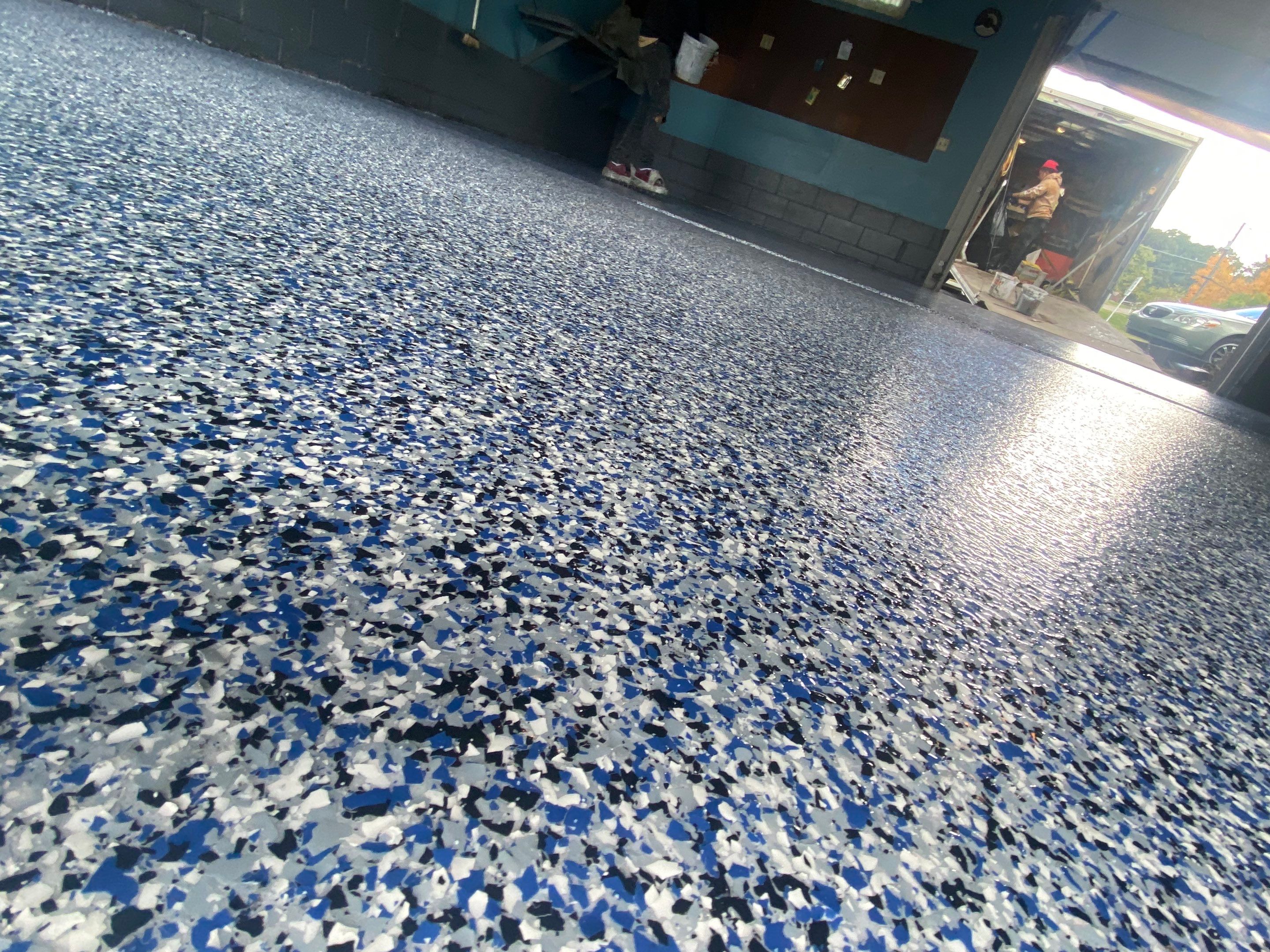 Garage Floor Project in Butler by Floors in a Day, Inc