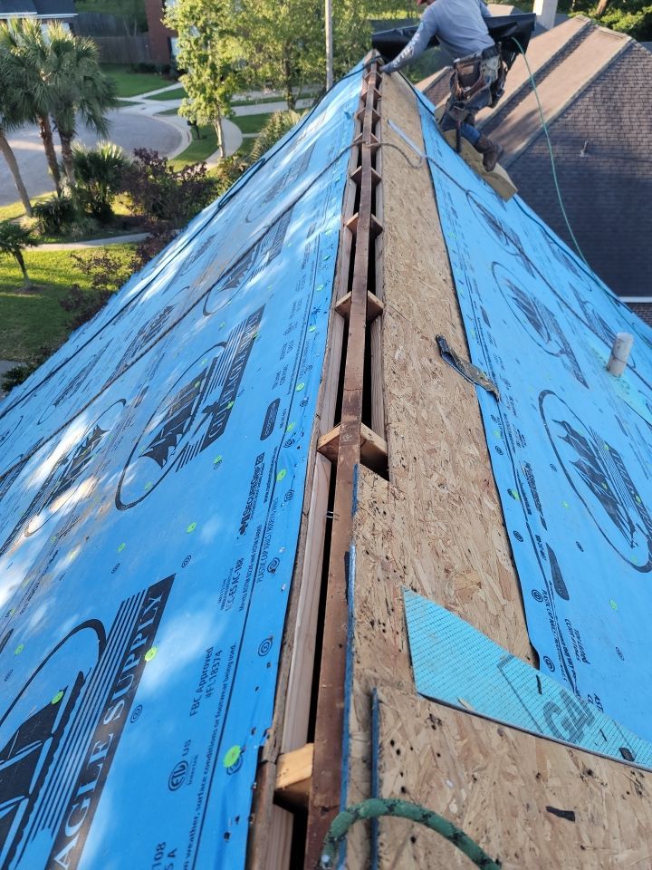 Residential Roofing Repair using Roof Replacement by American Roofing & Construction LLC
