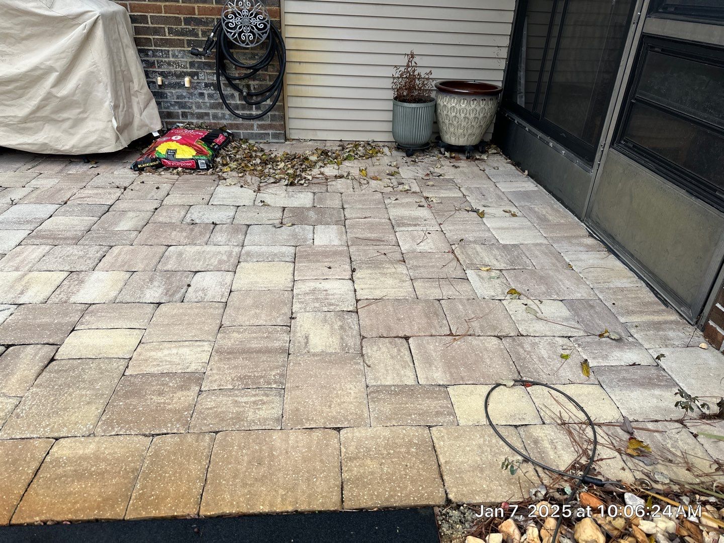 paver patio using Concrete Sealant by DuraSeal