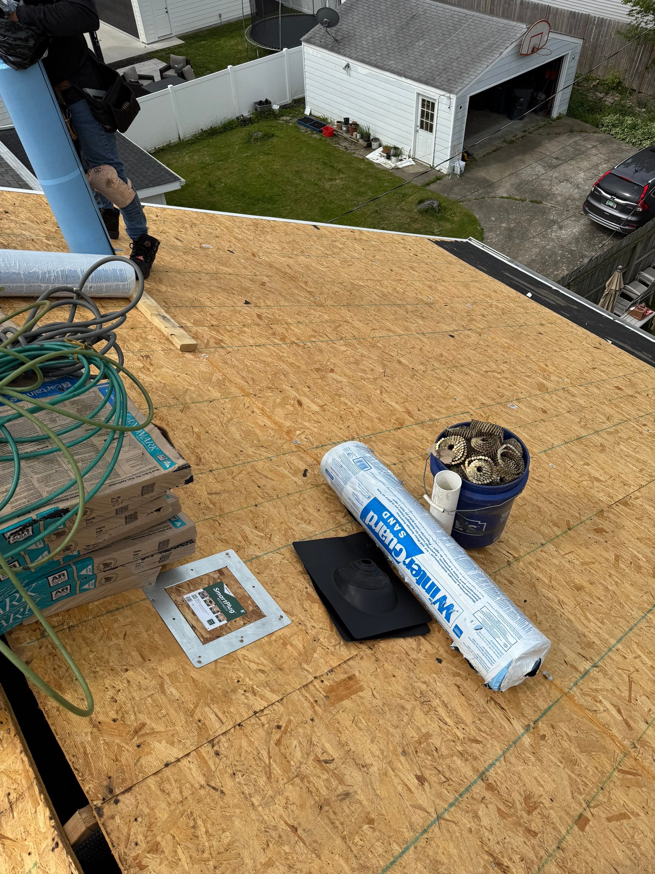 Project in Berkley by Eave Roofing
