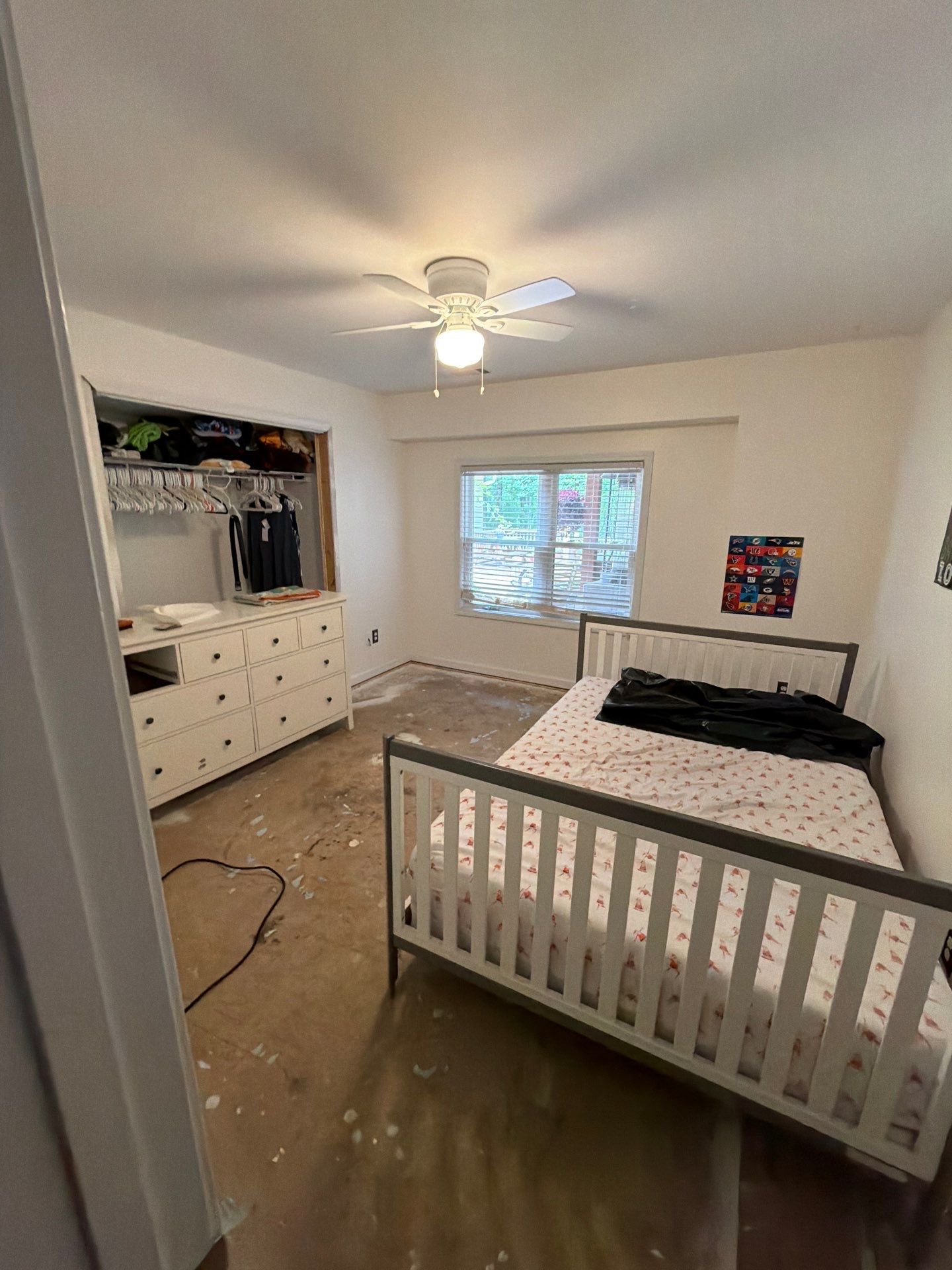 Water Damage Restoration and Structural Drying in Woodstock, Georgia by Rainbow Restoration of Metro Atlanta