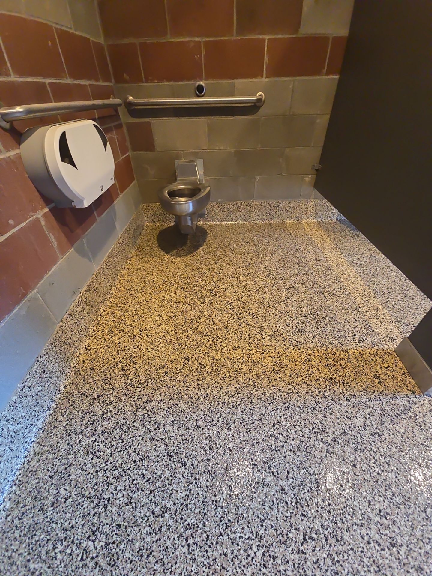 Bathroom Transformation  using Aztec Beige by Croc Coatings, LLC
