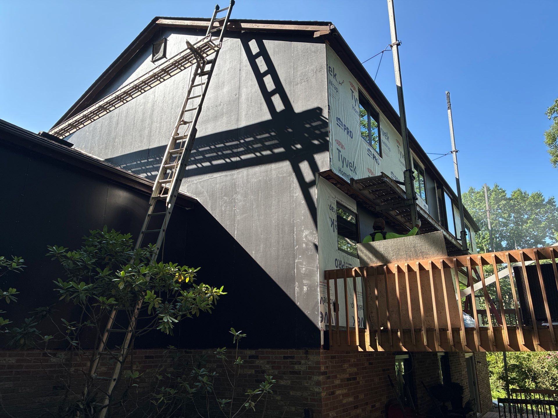 James Hardie Board and Batten Midnight Black Renovation in Wexford by Ideal Siding Pittsburgh