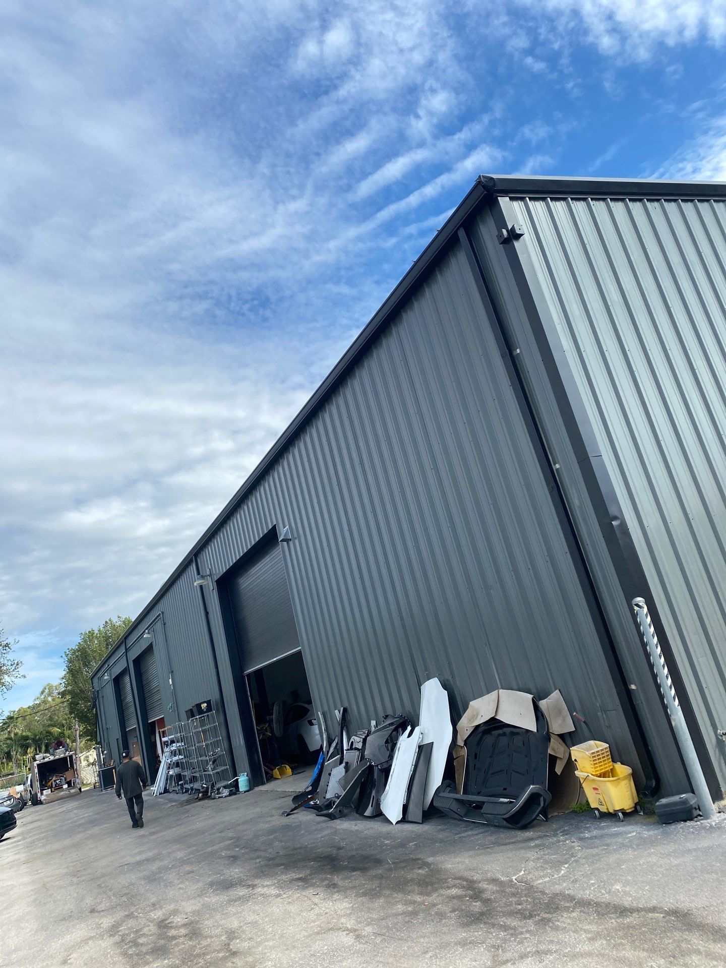 Commercial Black Gutters and Downspouts in Bonita Springs, FL  by Gutter Professors