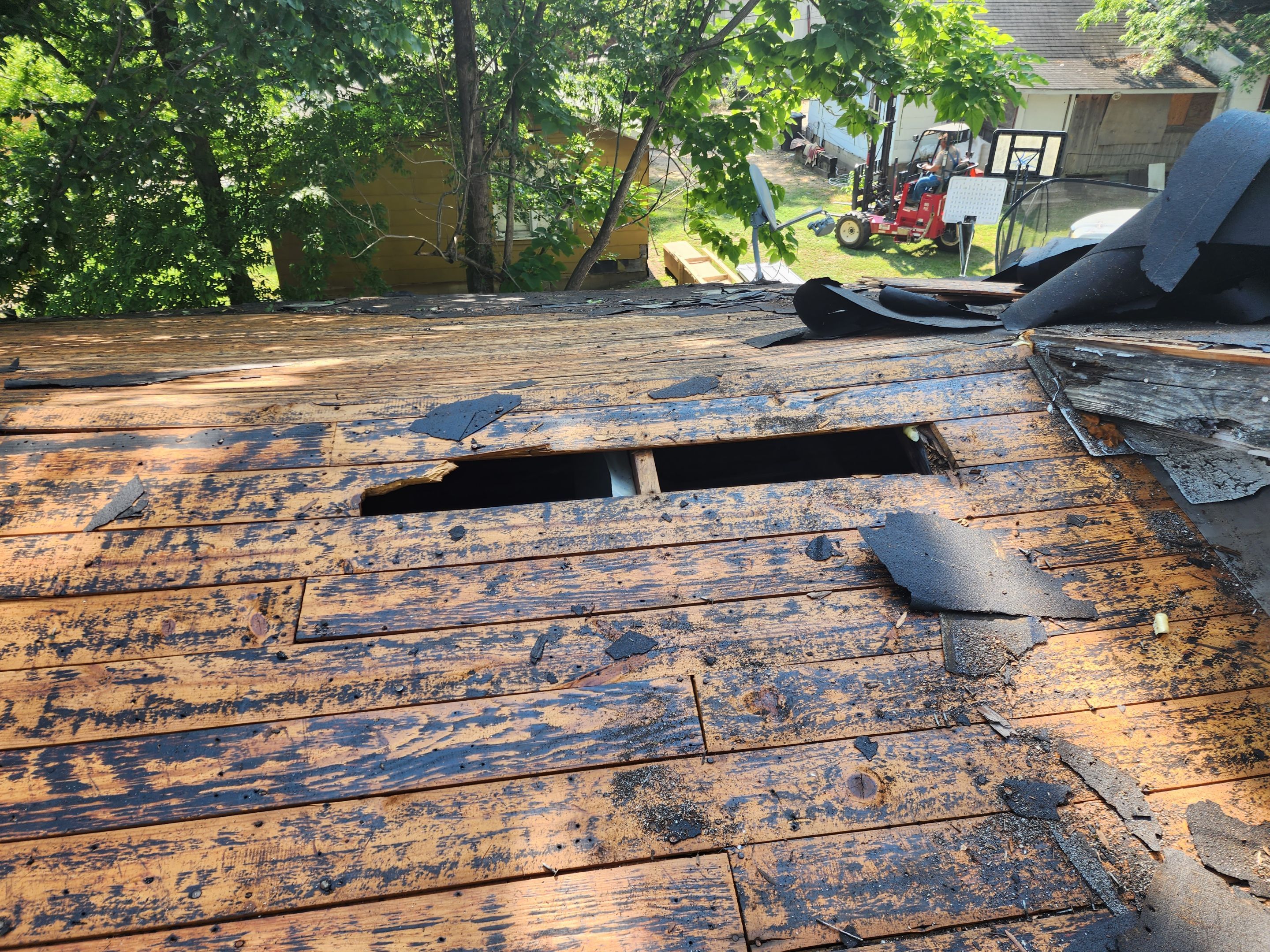 Residential Roofing Installation using 29 Gauge Galvalume Metal by Hostetler Roofing