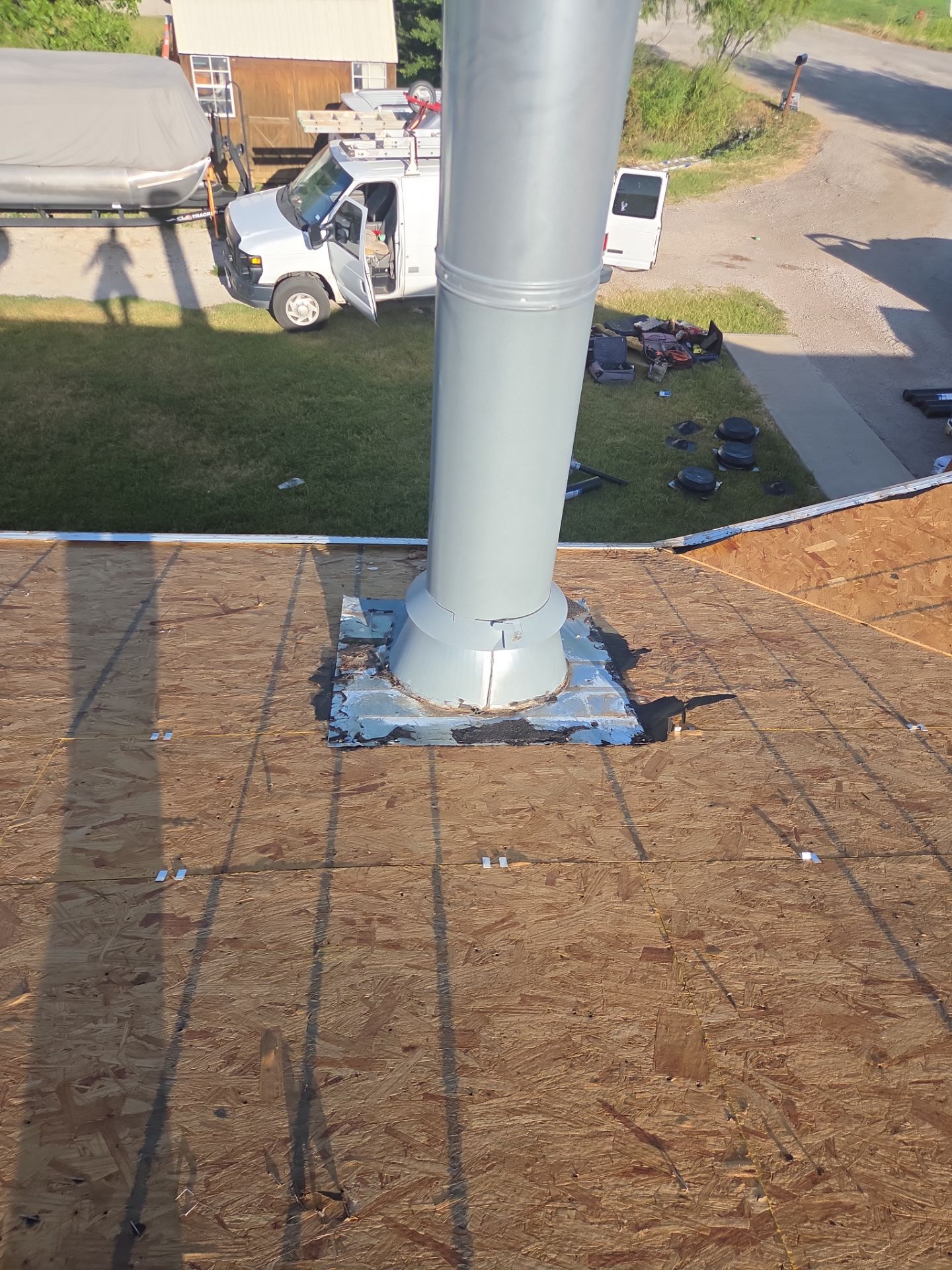 Project in Weatherford by Lonestar Roofing and Restoration LLC.