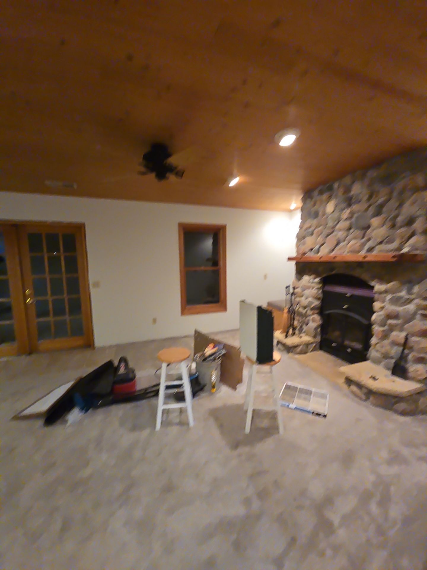 Tour the entire process of painting an interior by The Hillcrest Company 