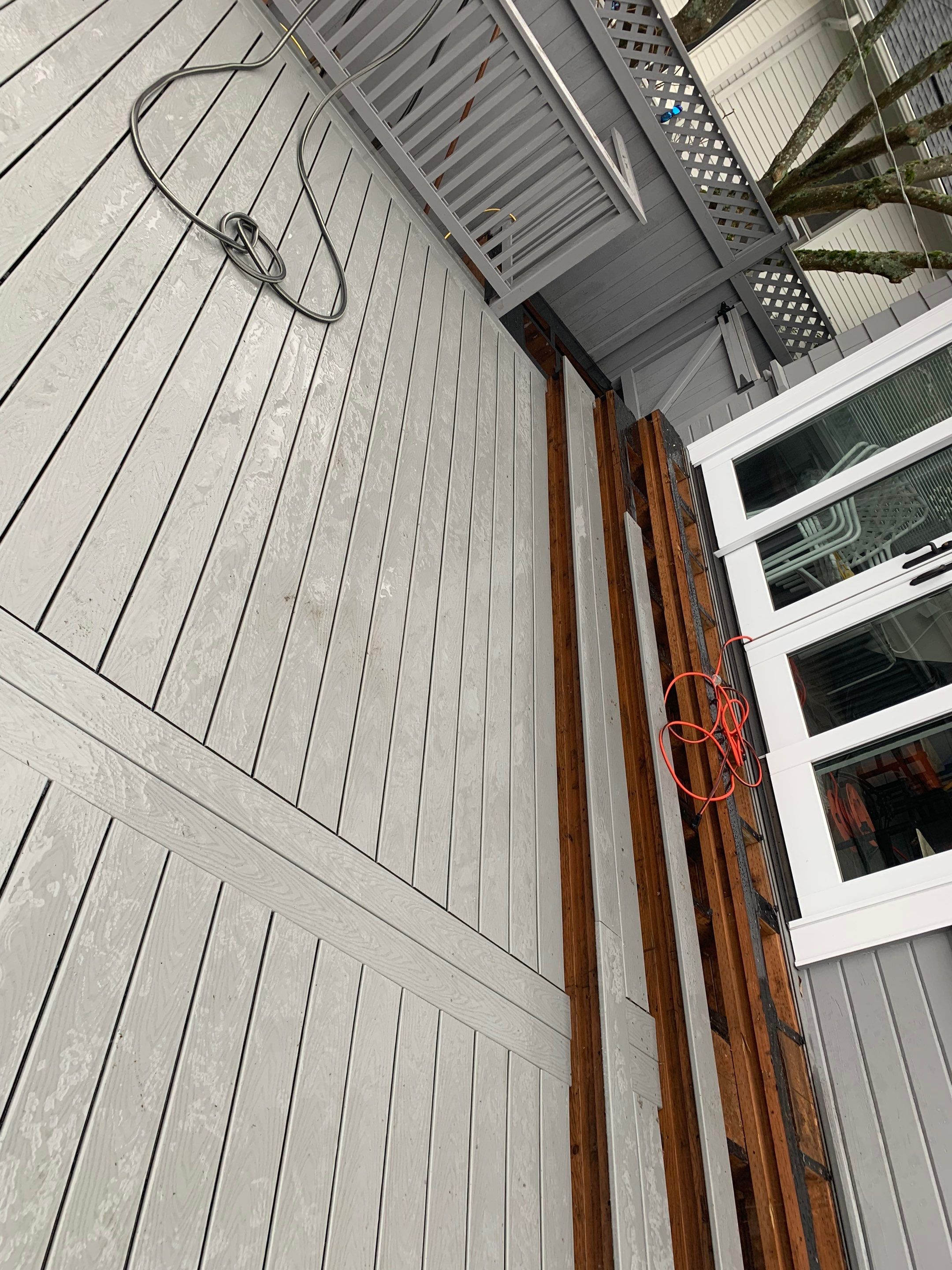 Tangletown Trex Resurface by Alki deck builders