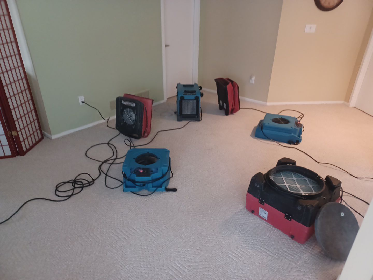 Project in West Bloomfield Township by EzDry Water Mitigation & Property Restoration