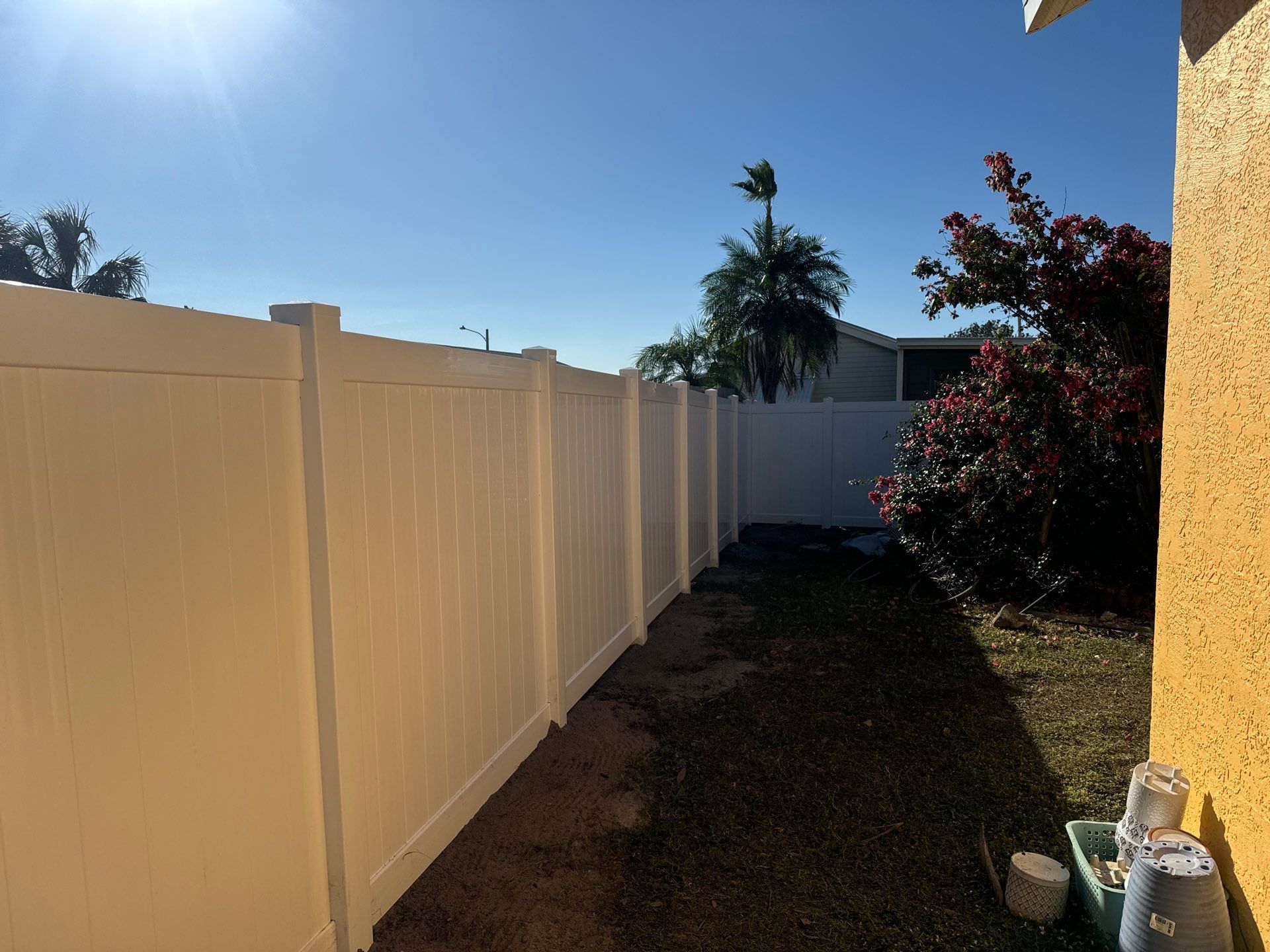 Vinyl Fence Installation using 6Ft White Vinyl Privacy Fence by Asap fence and gates, LLC