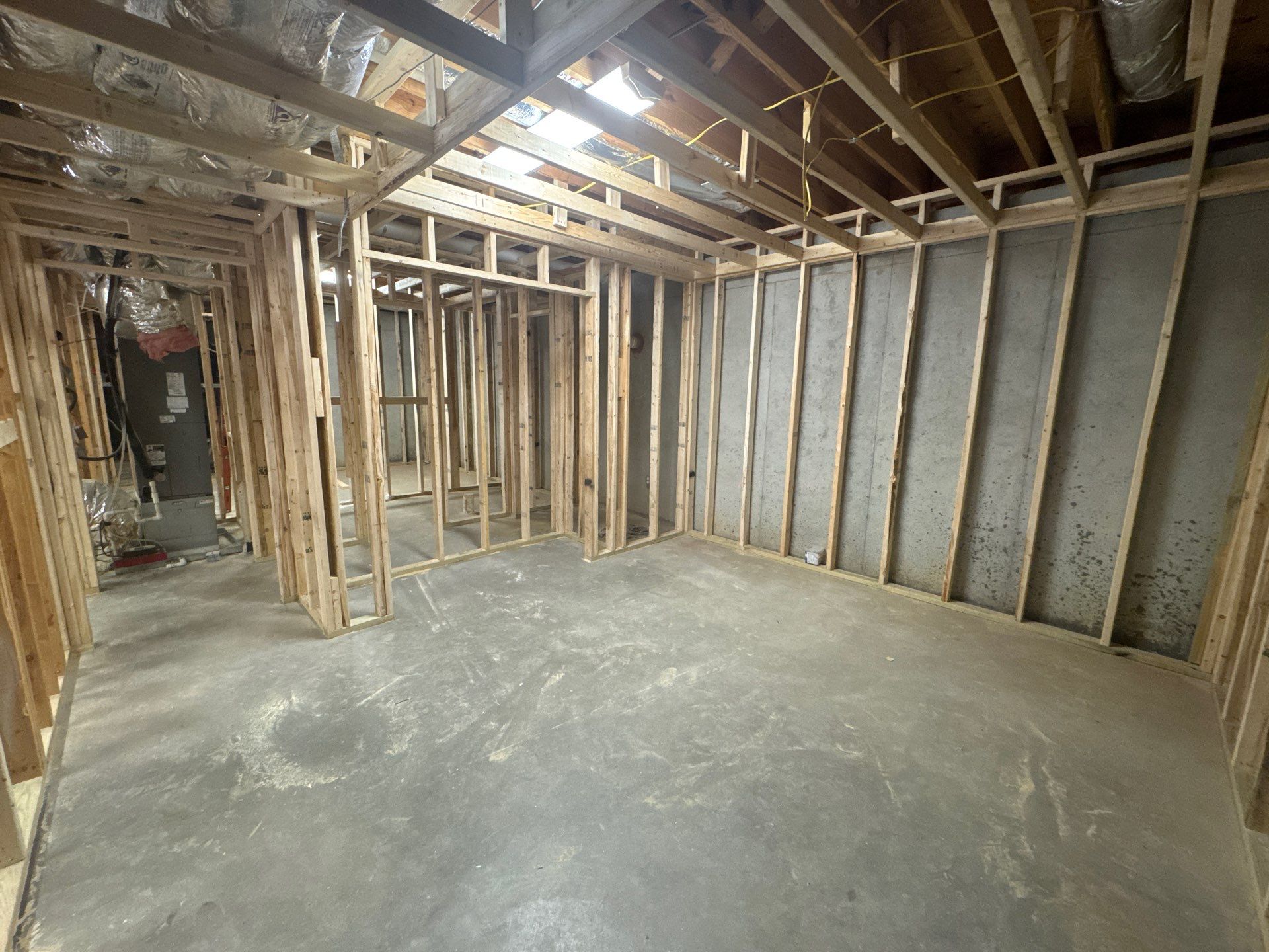 Full Basement Remodel in Powder Springs Featuring Custom Kitchenette by Swift Home Renovations