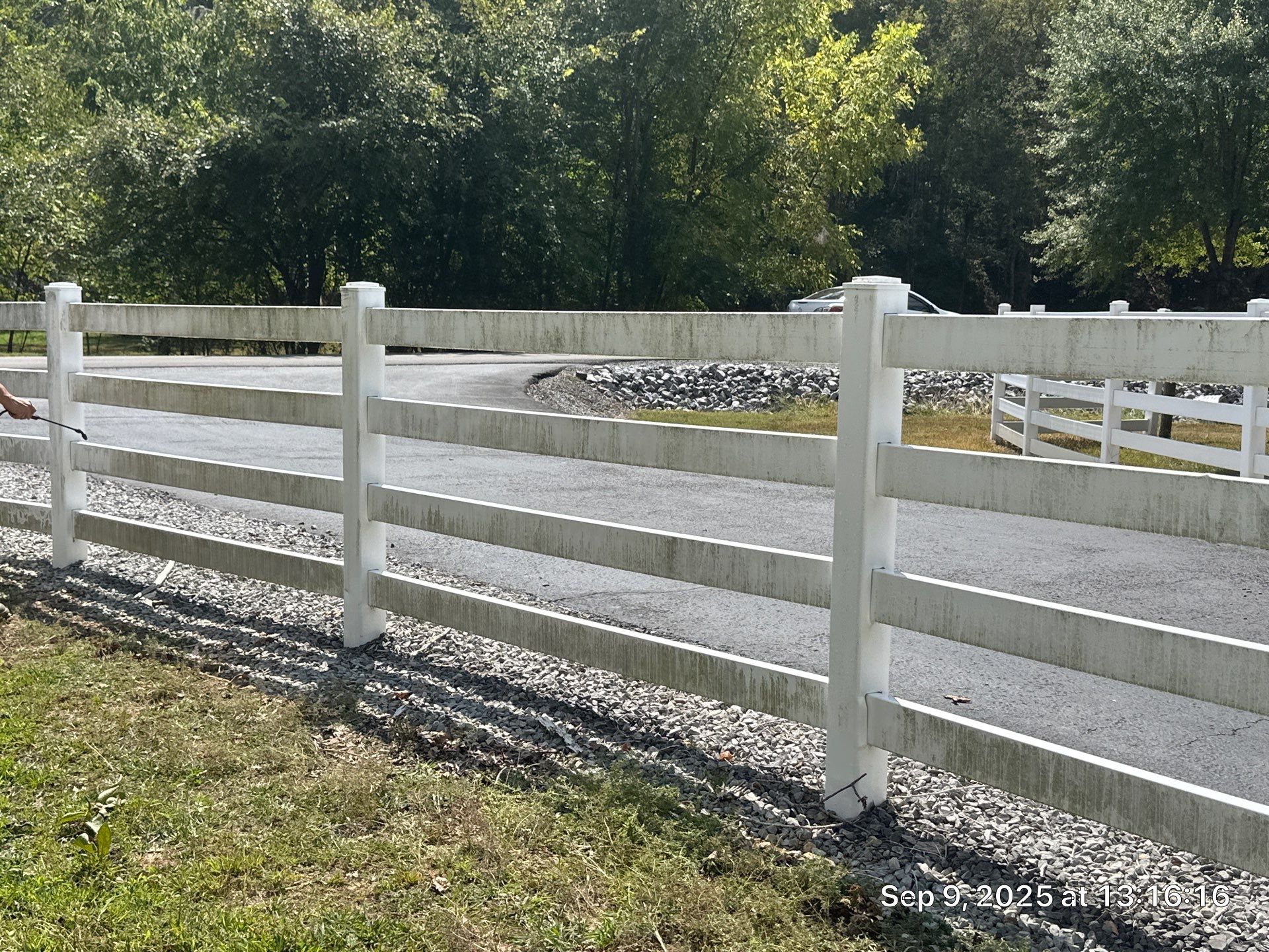 Luxury Vinyl Fence by USJAR Construction LLC