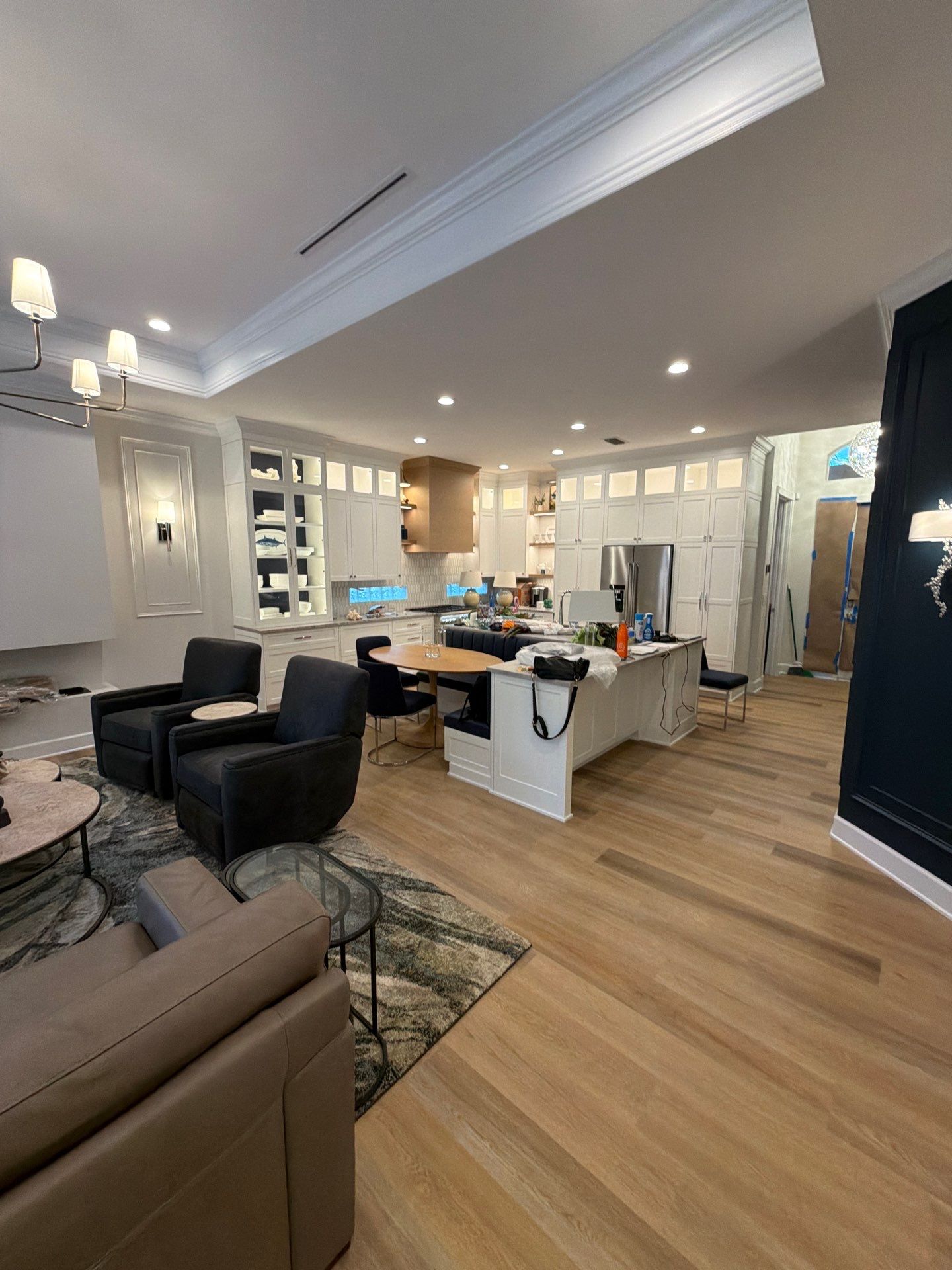 Complete Interior Renovation and Custom Cabinetry in Naples, Florida by A & E Construction of Florida Inc