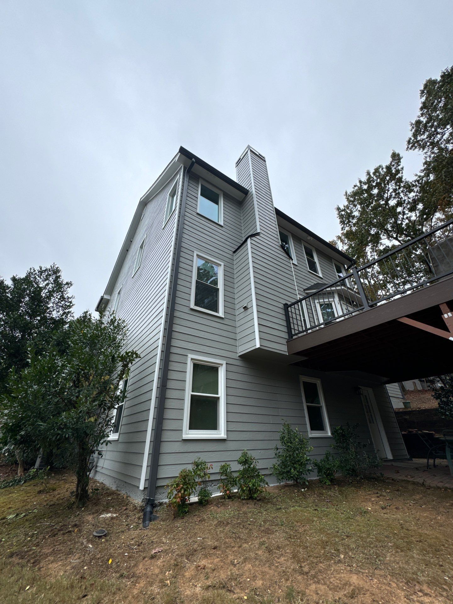Exterior Painting and Siding Refresh for Woodstock Residential Home by Swift Home Renovations