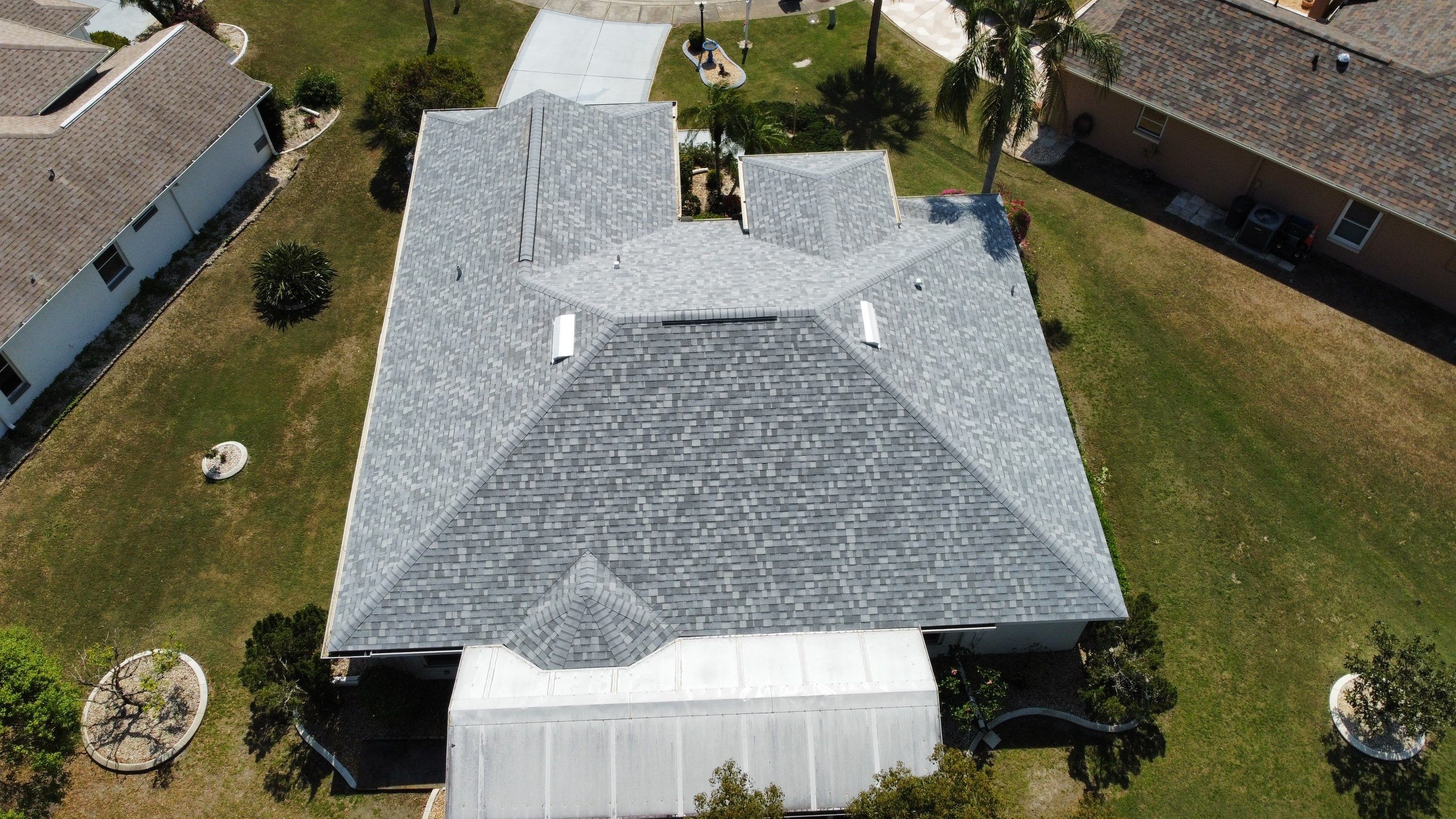 Roof replacement in Sun City Center, FL. by Steadfast Roofing