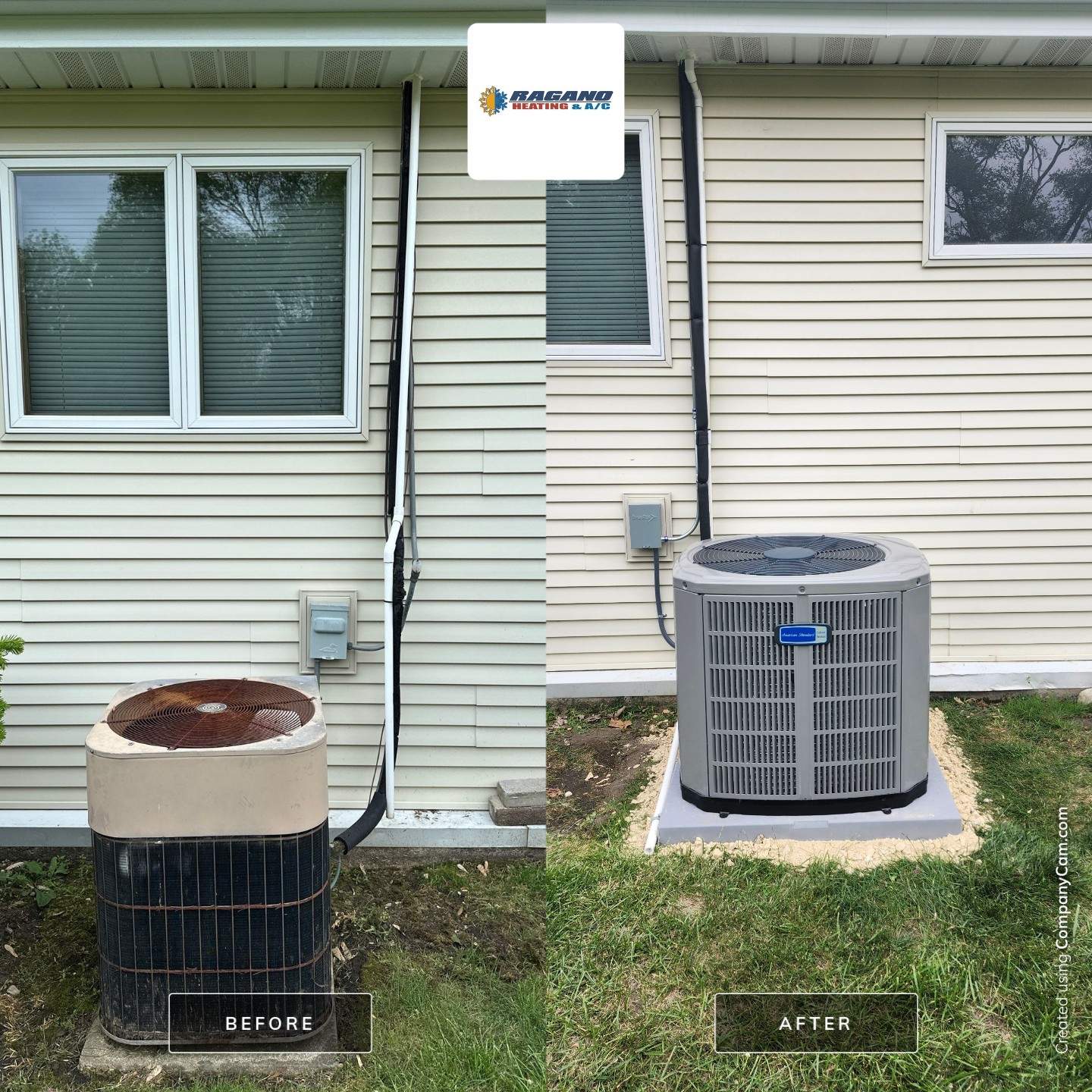 Full System Replacement by Ragano Heating & Air Conditioning Inc