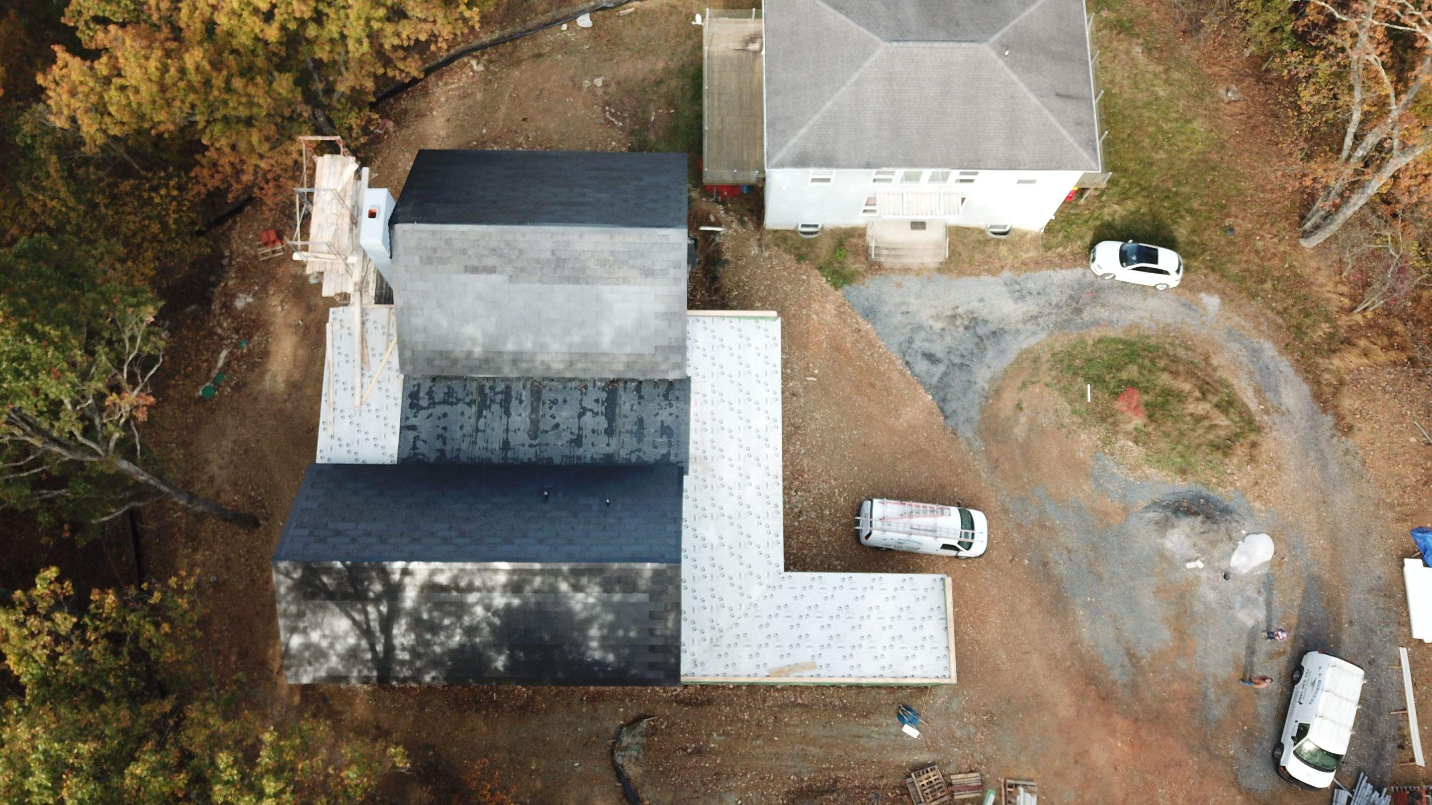 Roof Installation using Tesla Solar Roof V3 by American Home Contractors