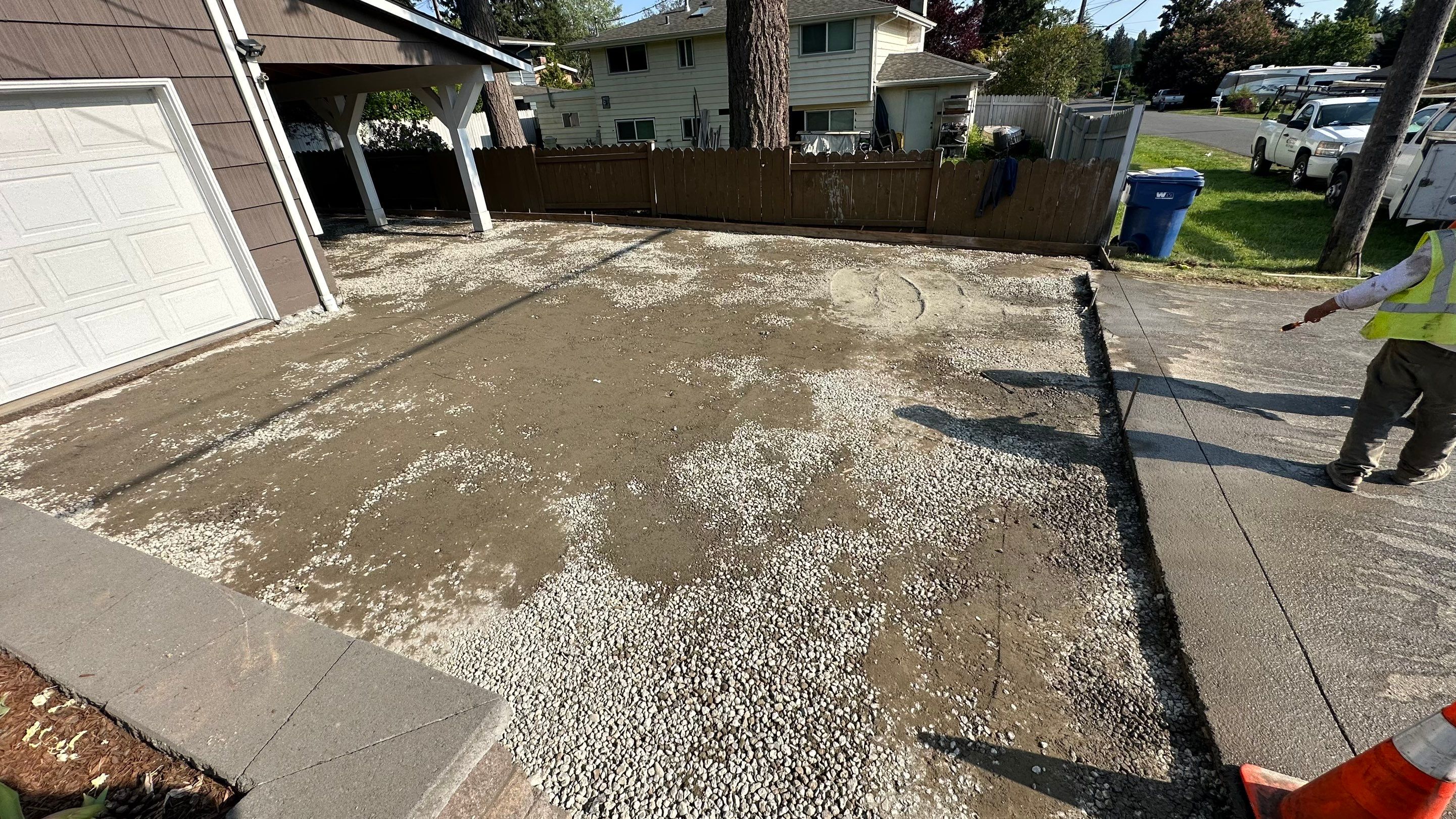  April | Driveway Repair, Concrete Project  by Jireh Asphalt & Concrete Inc 