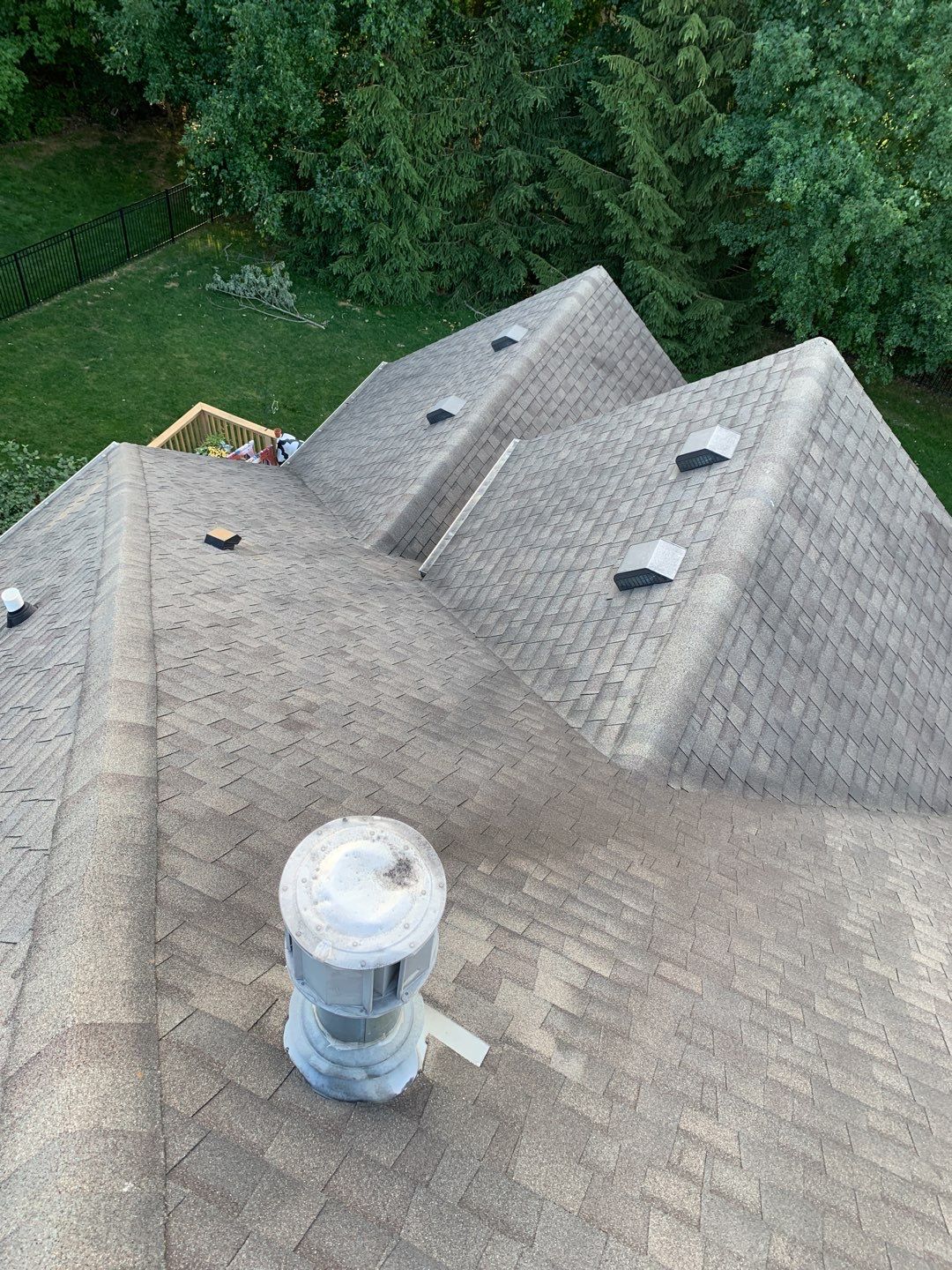 Residential Roofing Installation using Owens Corning Onyx Black Durations by WIW Enterprises Inc