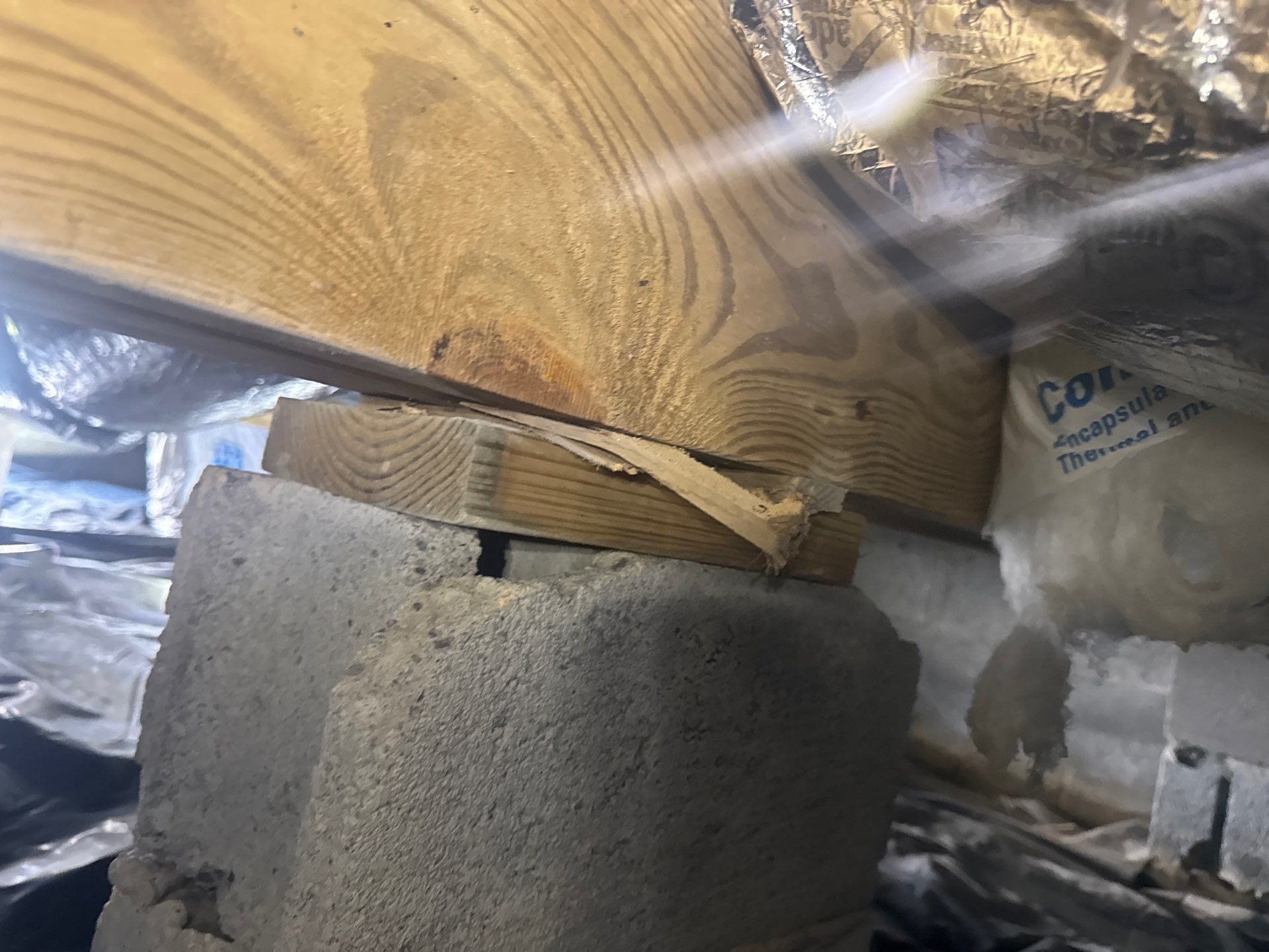 Project in Spring Grove by Patriot Crawl Space Repairs