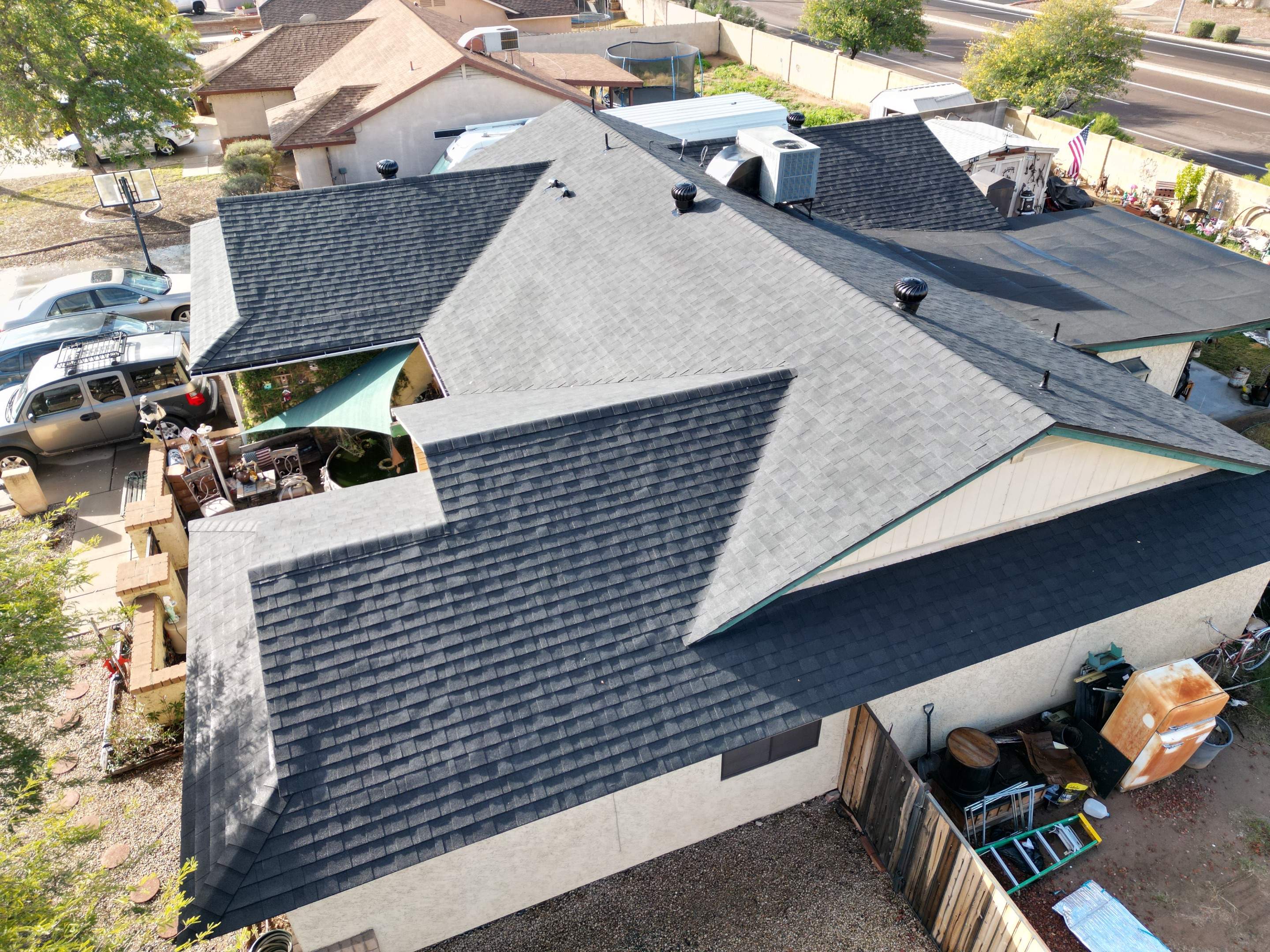 Rick's Interior & Full Re-Roof by All Storm Roofing & Construction